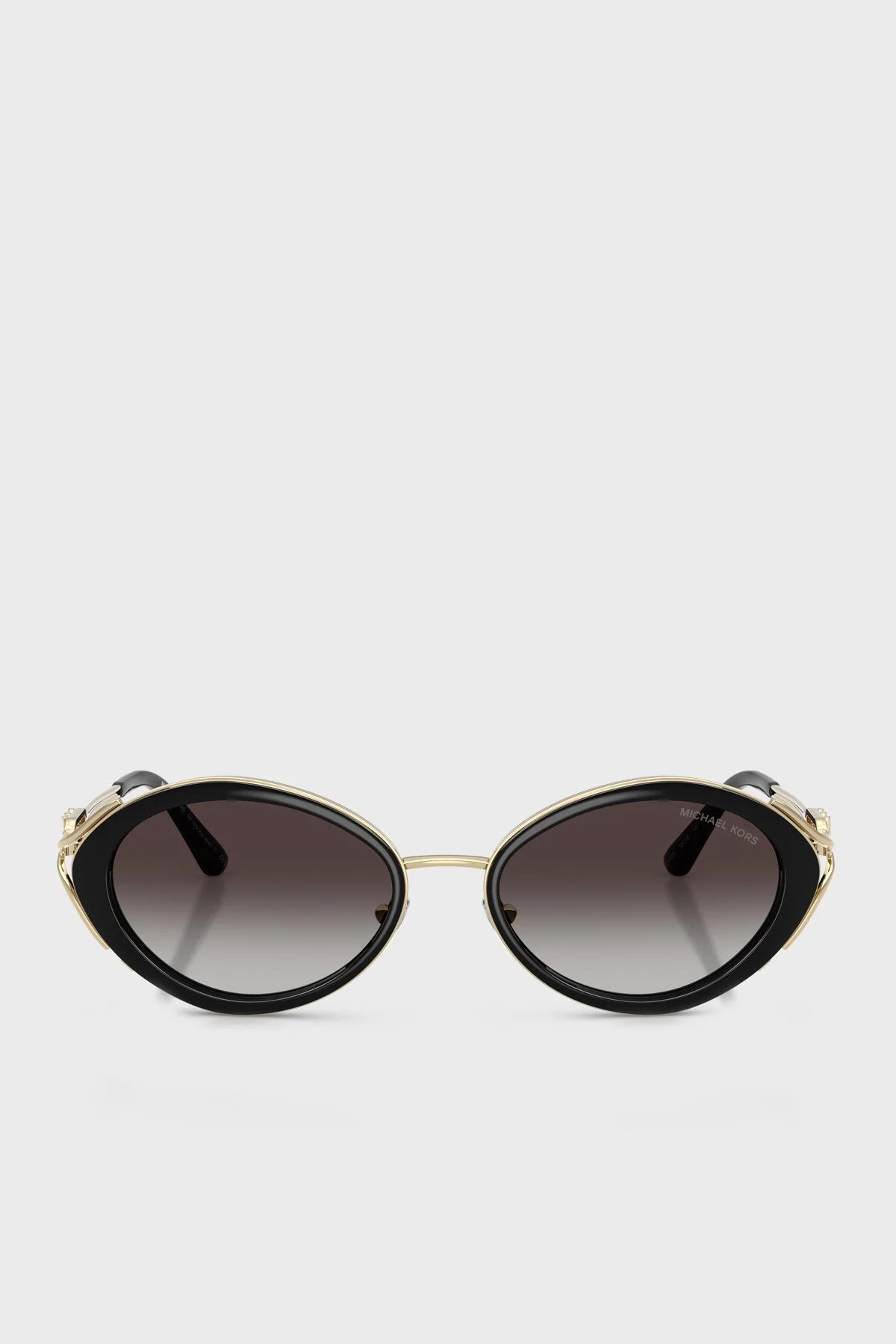Michael Kors Oval Güneş 0MK117930058G53 Kadın Gözlük 0MK1179 30058G 53 Siyah - 4