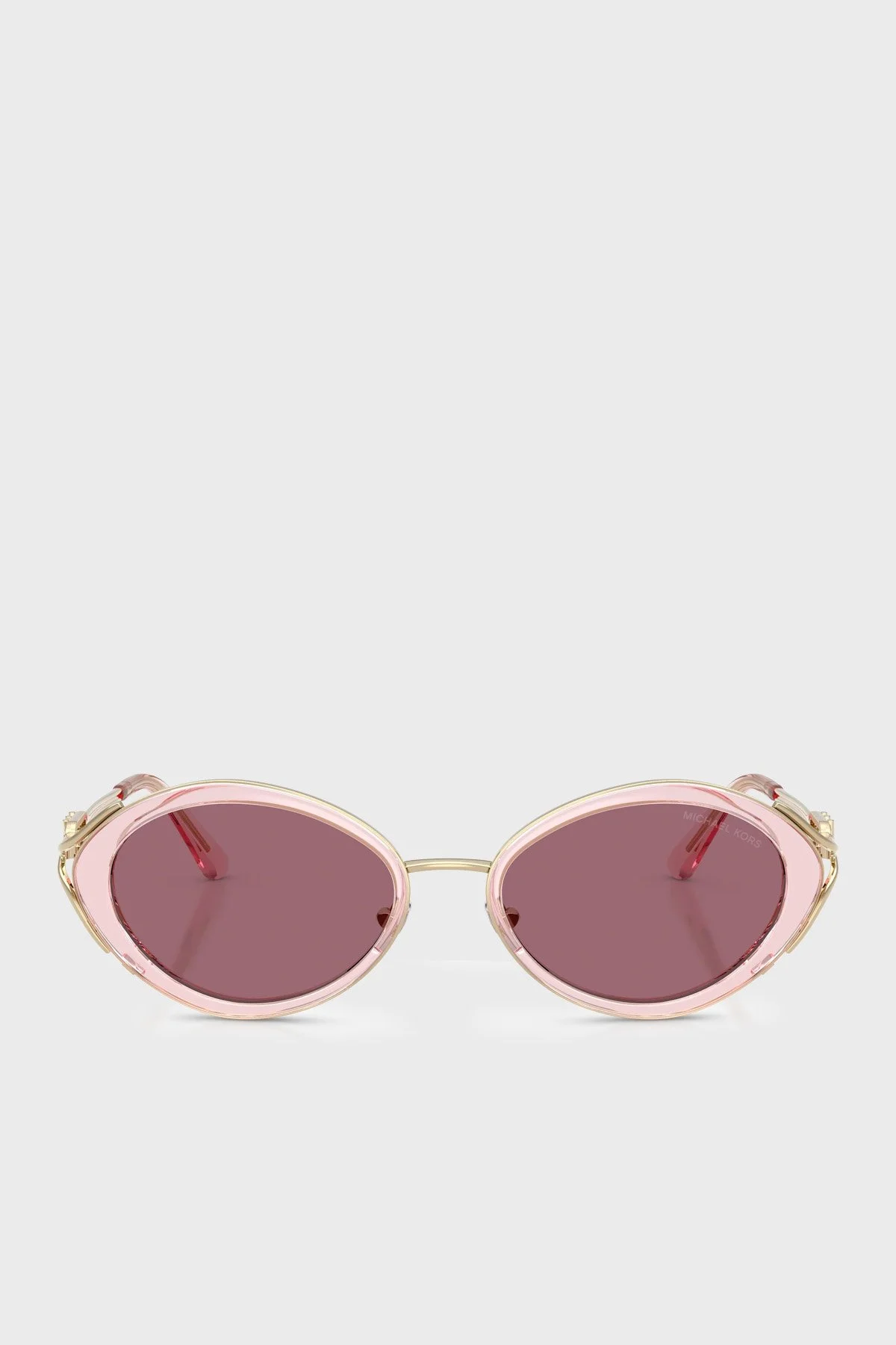 Michael Kors Oval Güneş 0MK117940581A53 Kadın Gözlük 0MK1179 40581A 53 Pembe - 3