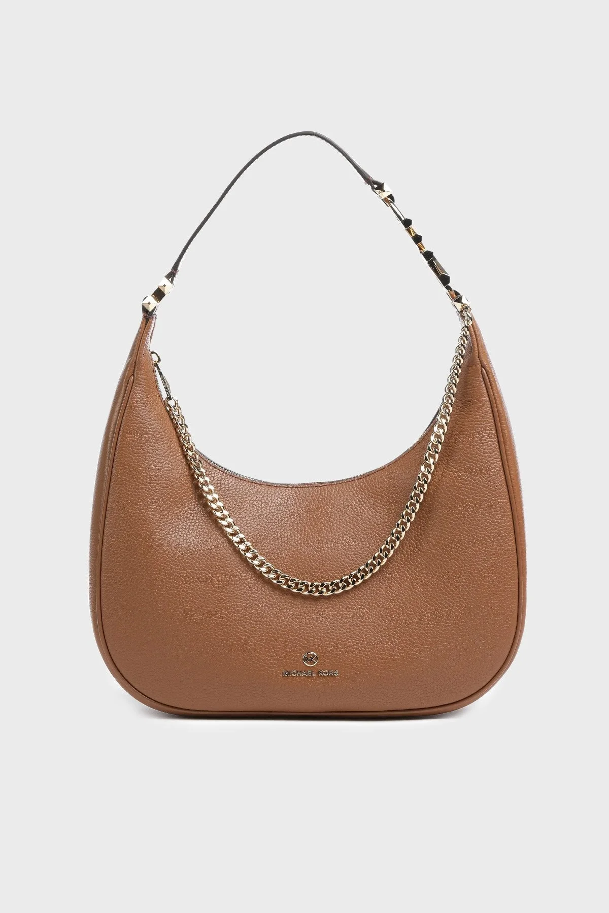 Michael Kors Piper Fermuarlı Zincir Detaylı Hakiki Deri Omuz 30S3GP1H3L230 Bayan Çanta 30S3GP1H3L 230 TABA - 1