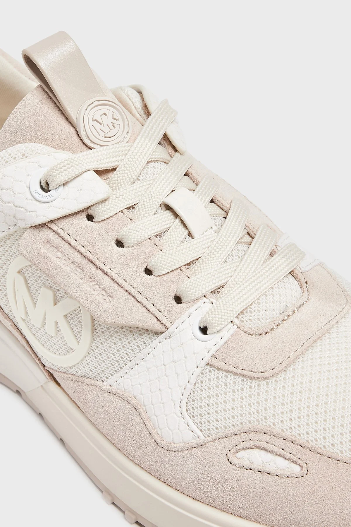 Michael Kors Sneaker 43T4THFS3D725 Bayan Ayakkabı 43T4THFS3D 725 EKRU - 5