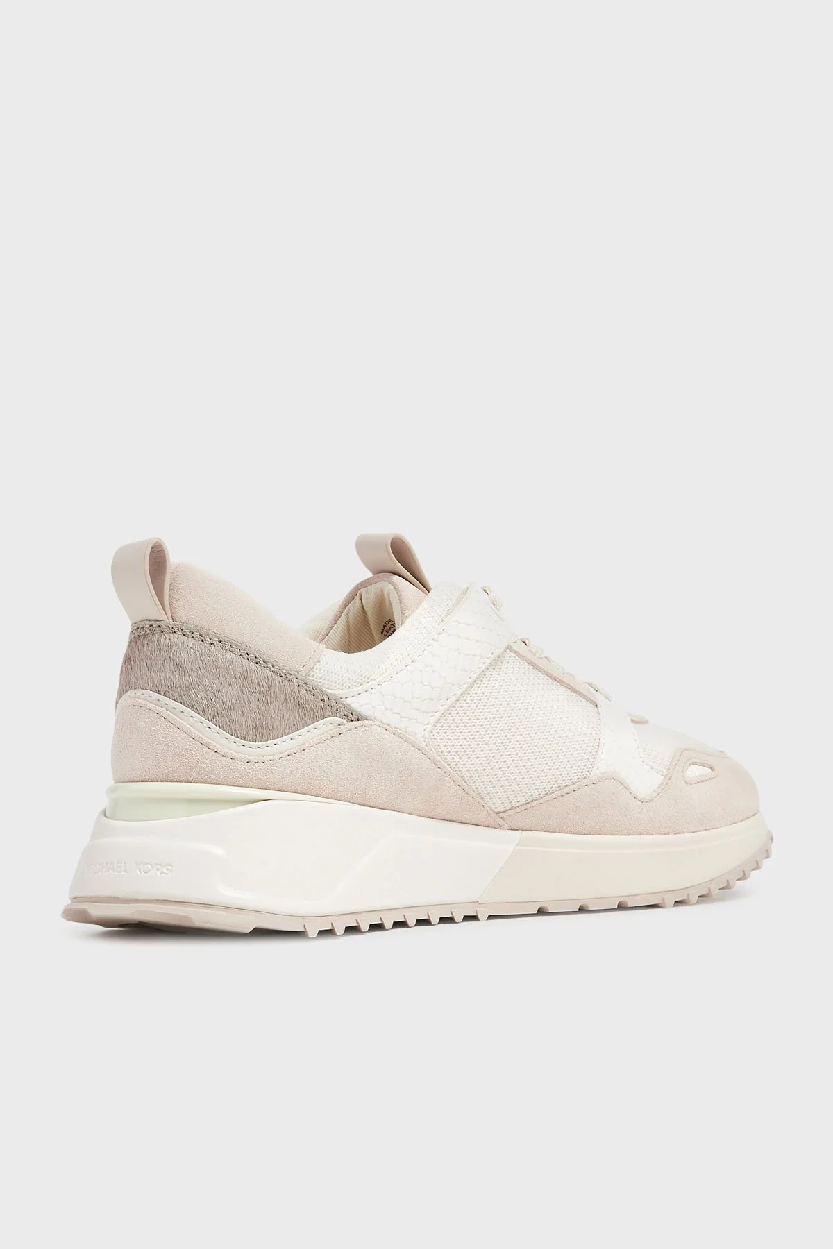 Michael Kors Sneaker 43T4THFS3D725 Kadın Ayakkabı 43T4THFS3D 725 EKRU - 4