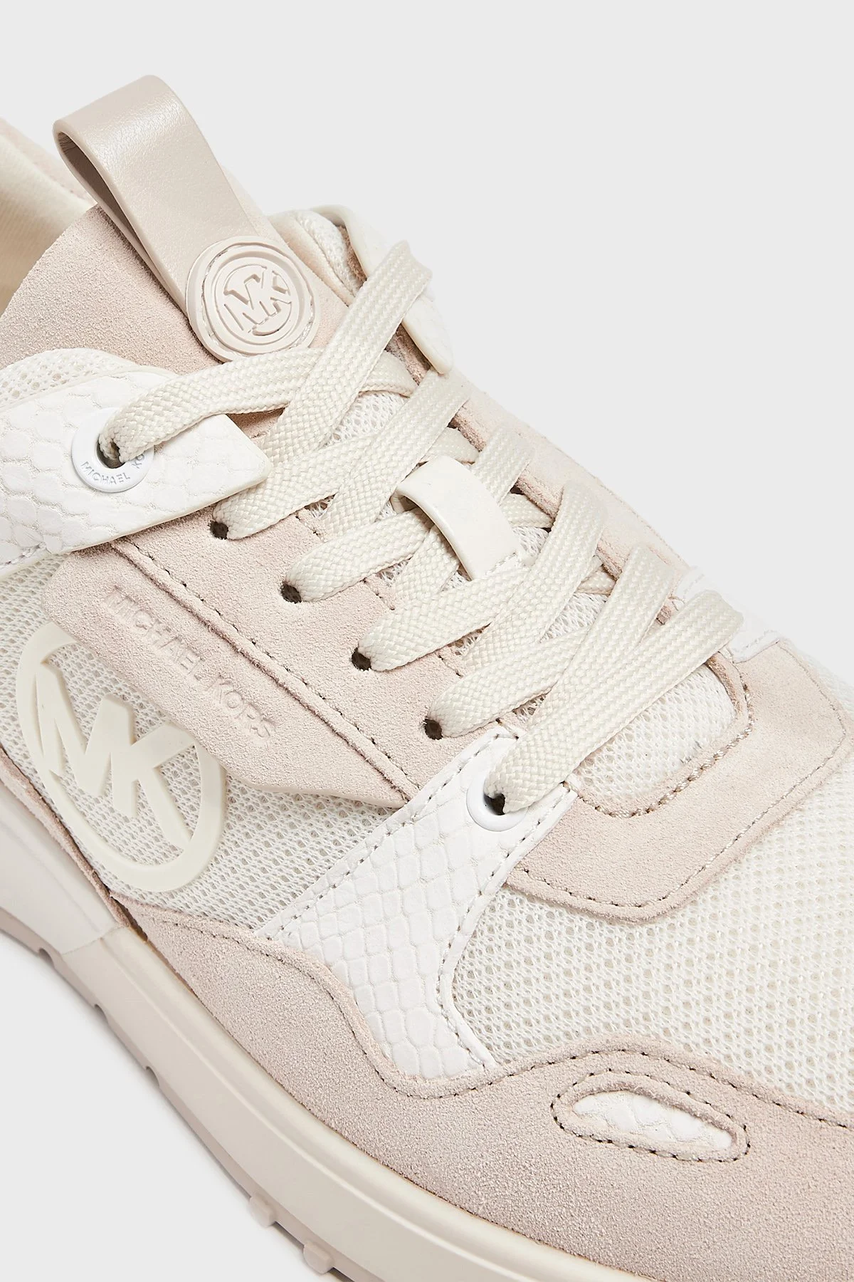 Michael Kors Sneaker 43T4THFS3D725 Kadın Ayakkabı 43T4THFS3D 725 EKRU - 5