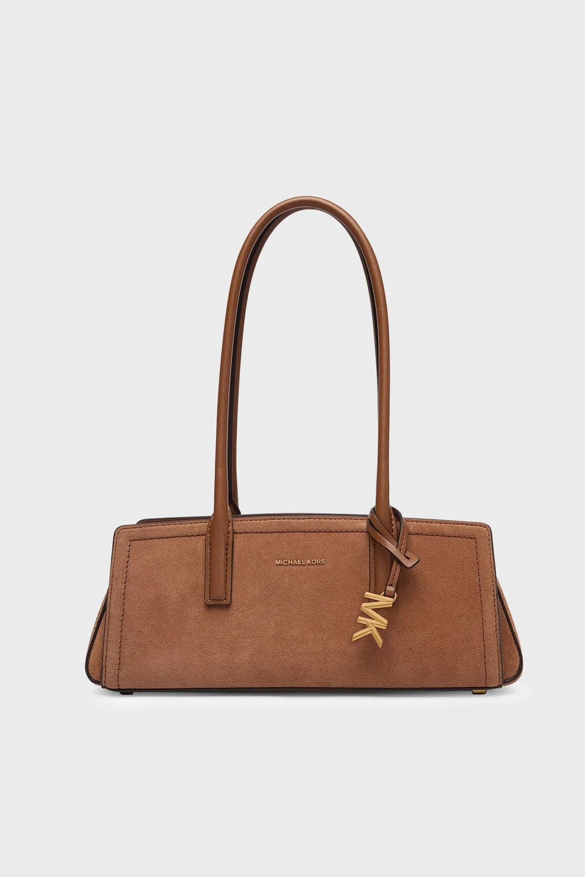 Michael Kors Süet Deri Omuz Askılı 30T6A9IT0S230 Kadın Çanta 30T6A9IT0S 230 Taba - 1
