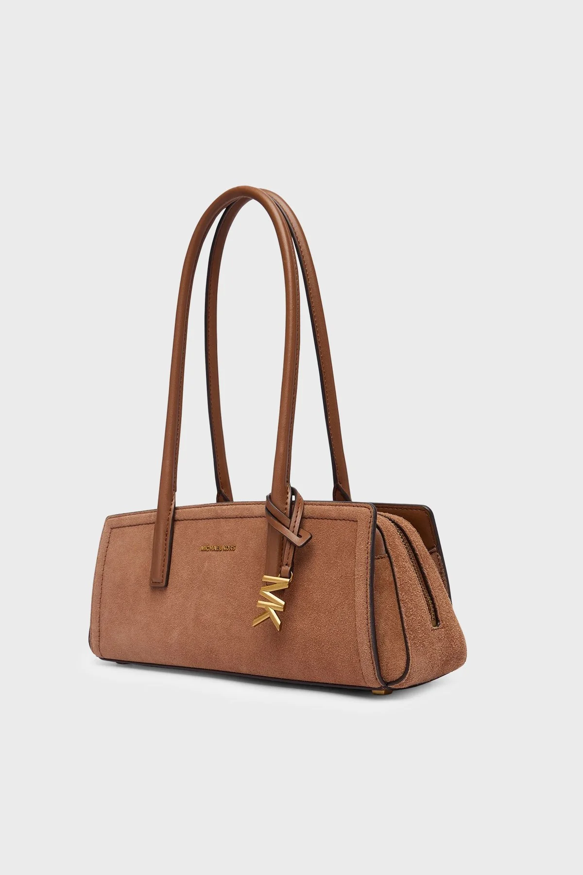 Michael Kors Süet Deri Omuz Askılı 30T6A9IT0S230 Kadın Çanta 30T6A9IT0S 230 Taba - 4