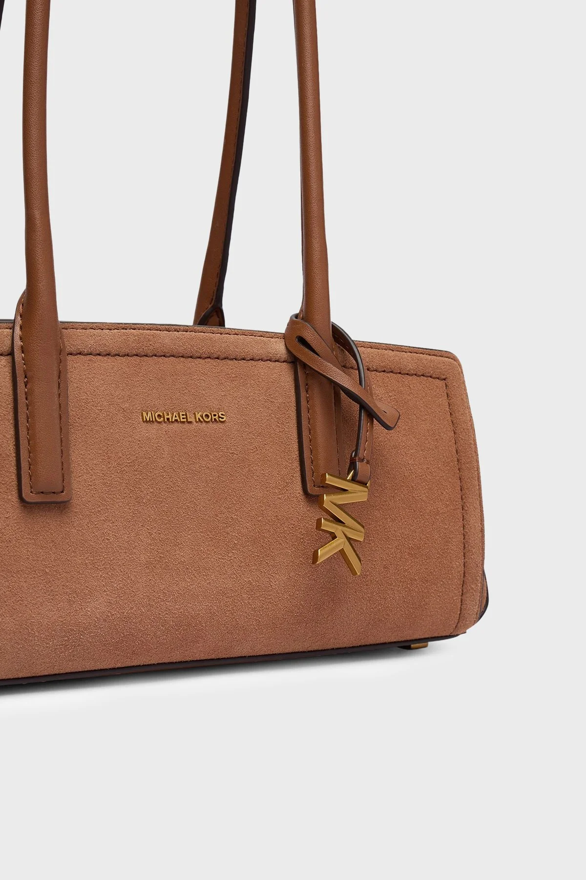 Michael Kors Süet Deri Omuz Askılı 30T6A9IT0S230 Kadın Çanta 30T6A9IT0S 230 Taba - 6