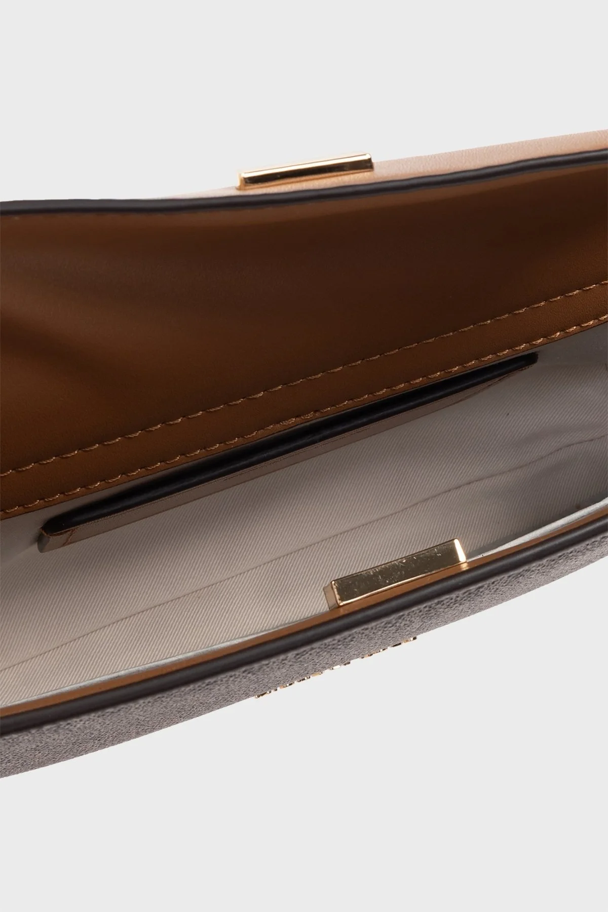 Michael Kors Tamamı Logolu Çıkarılabilir Askılı Bayan Çanta 32S5GYTU0B 252 KAHVE - 11