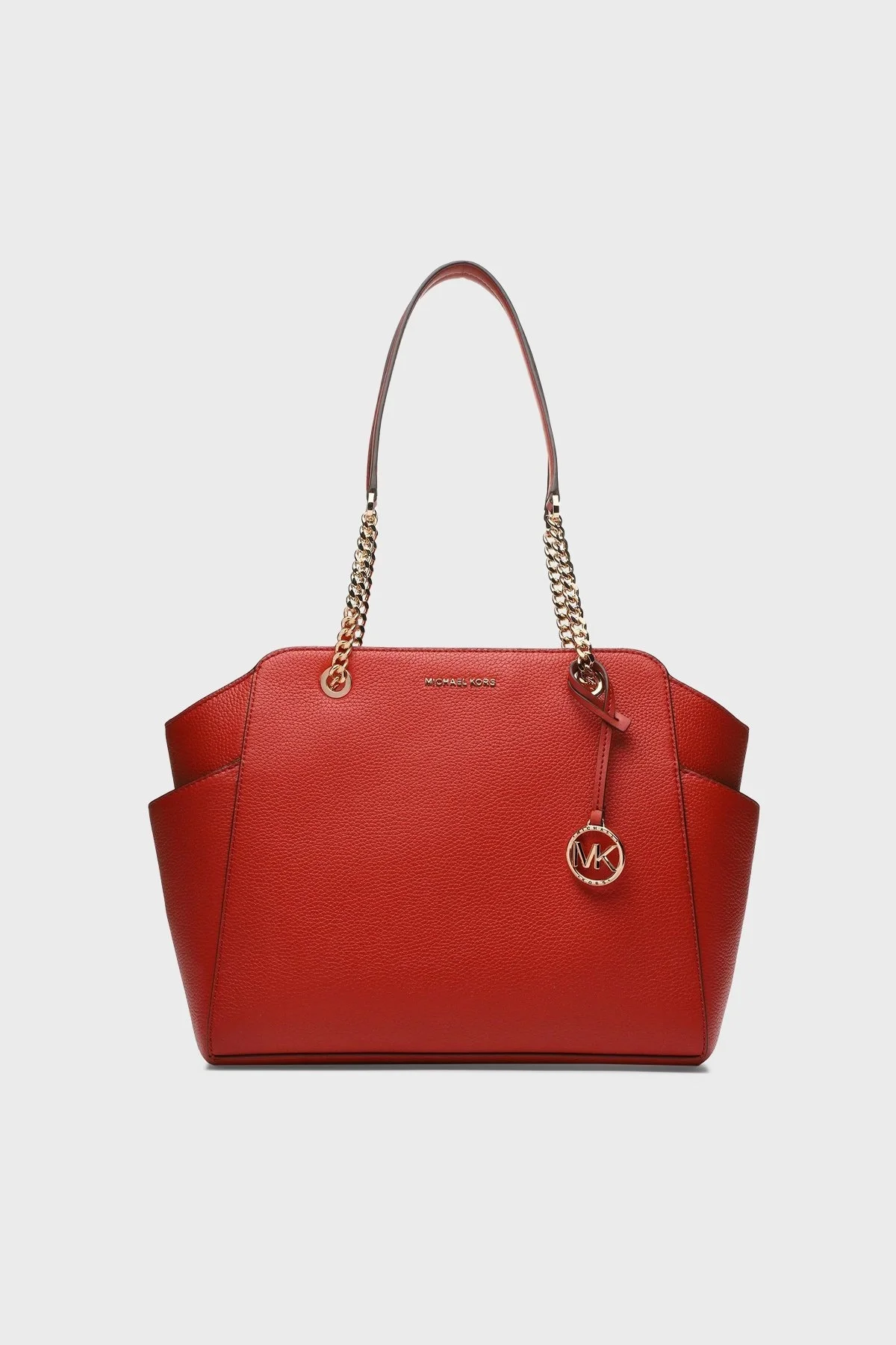 Michael Kors Zincir Askı Detaylı Deri 30F3G6JT6L808 Bayan Çanta 30F3G6JT6L 808 KIRMIZI - 1