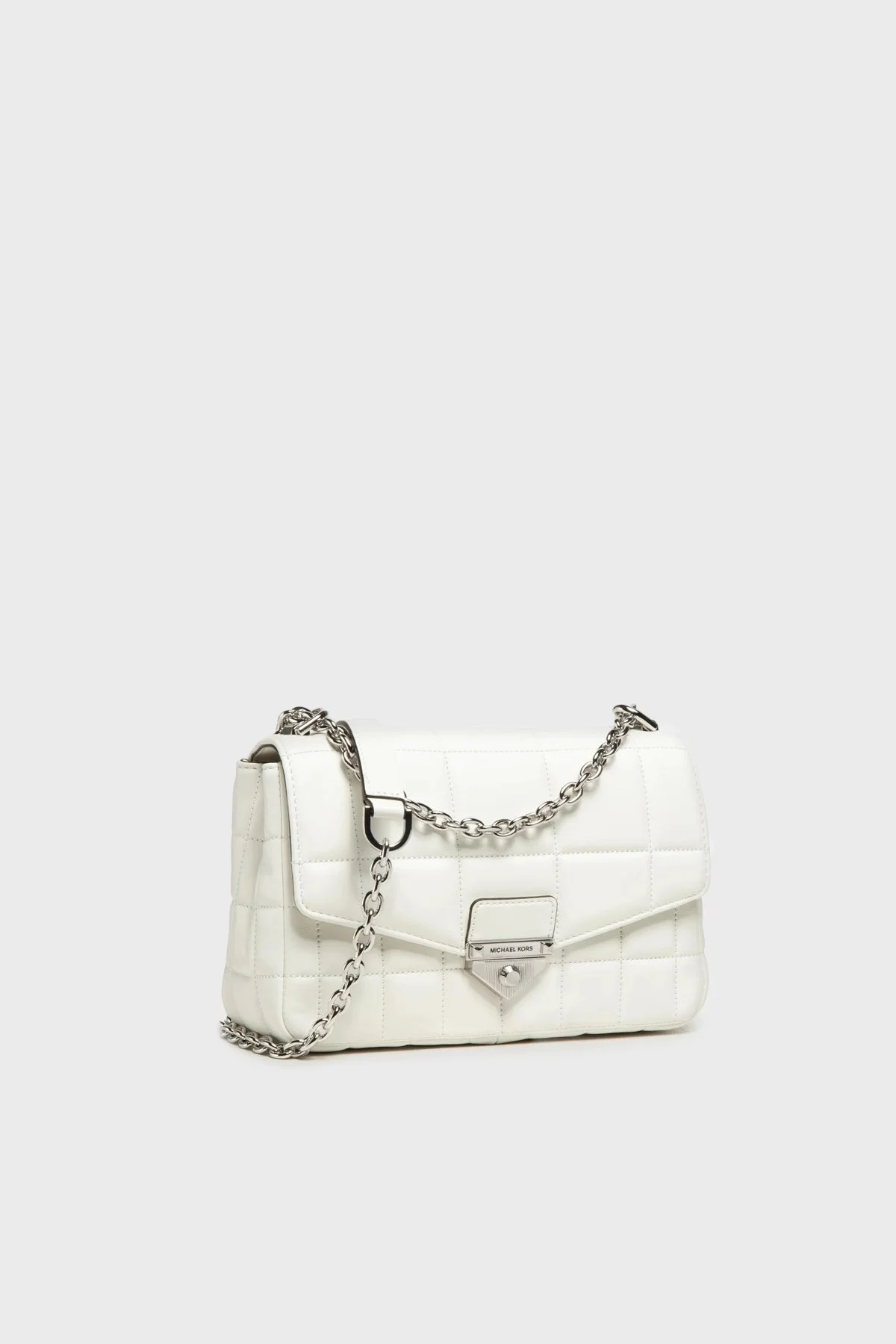 Michael Kors Zincir Askılı Deri 30F0S1SL3L085 Bayan Çanta 30F0S1SL3L 085 BEYAZ - 1