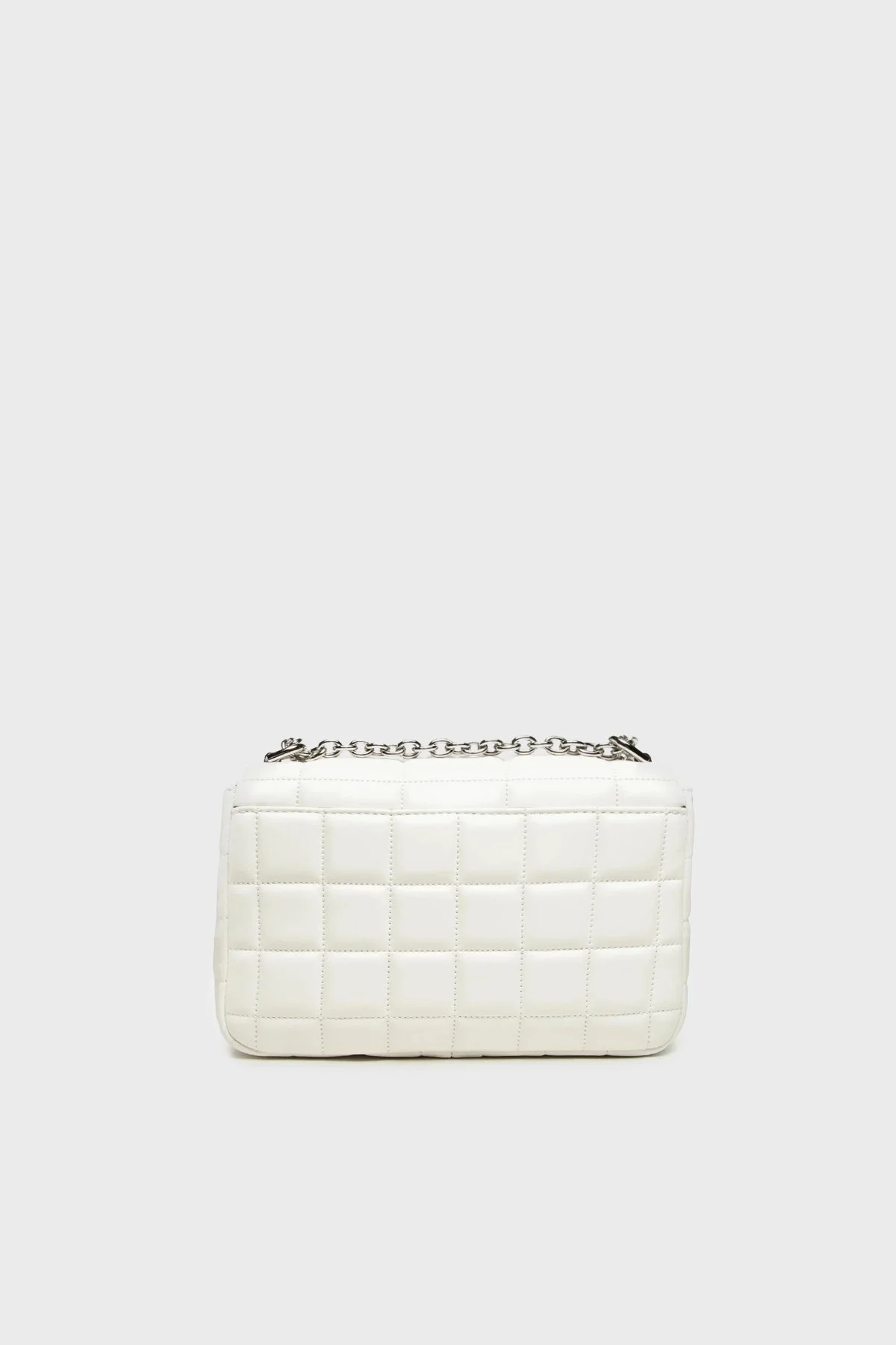 Michael Kors Zincir Askılı Deri 30F0S1SL3L085 Bayan Çanta 30F0S1SL3L 085 BEYAZ - 4