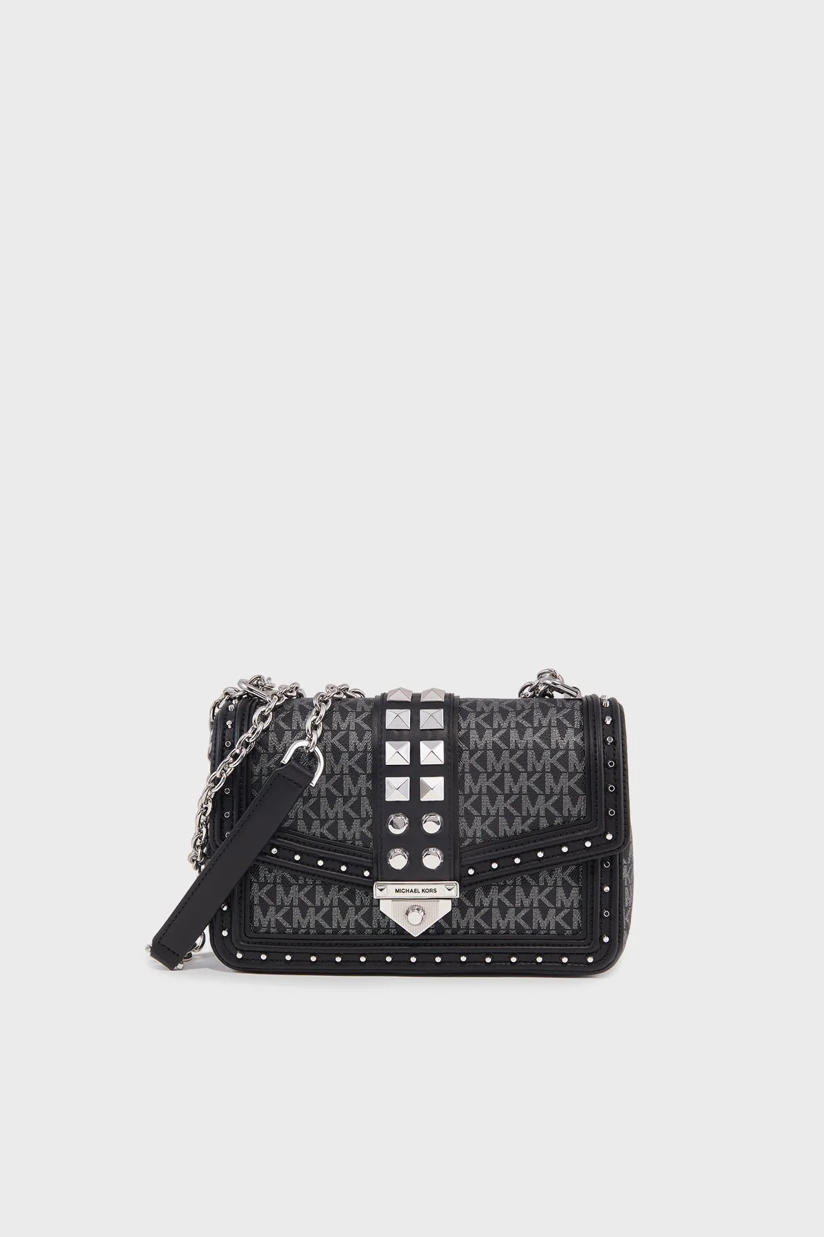 Michael Kors Zincir Askılı Deri 30F2S1SL7V023 Bayan Çanta 30F2S1SL7V 023 SİYAH - 1