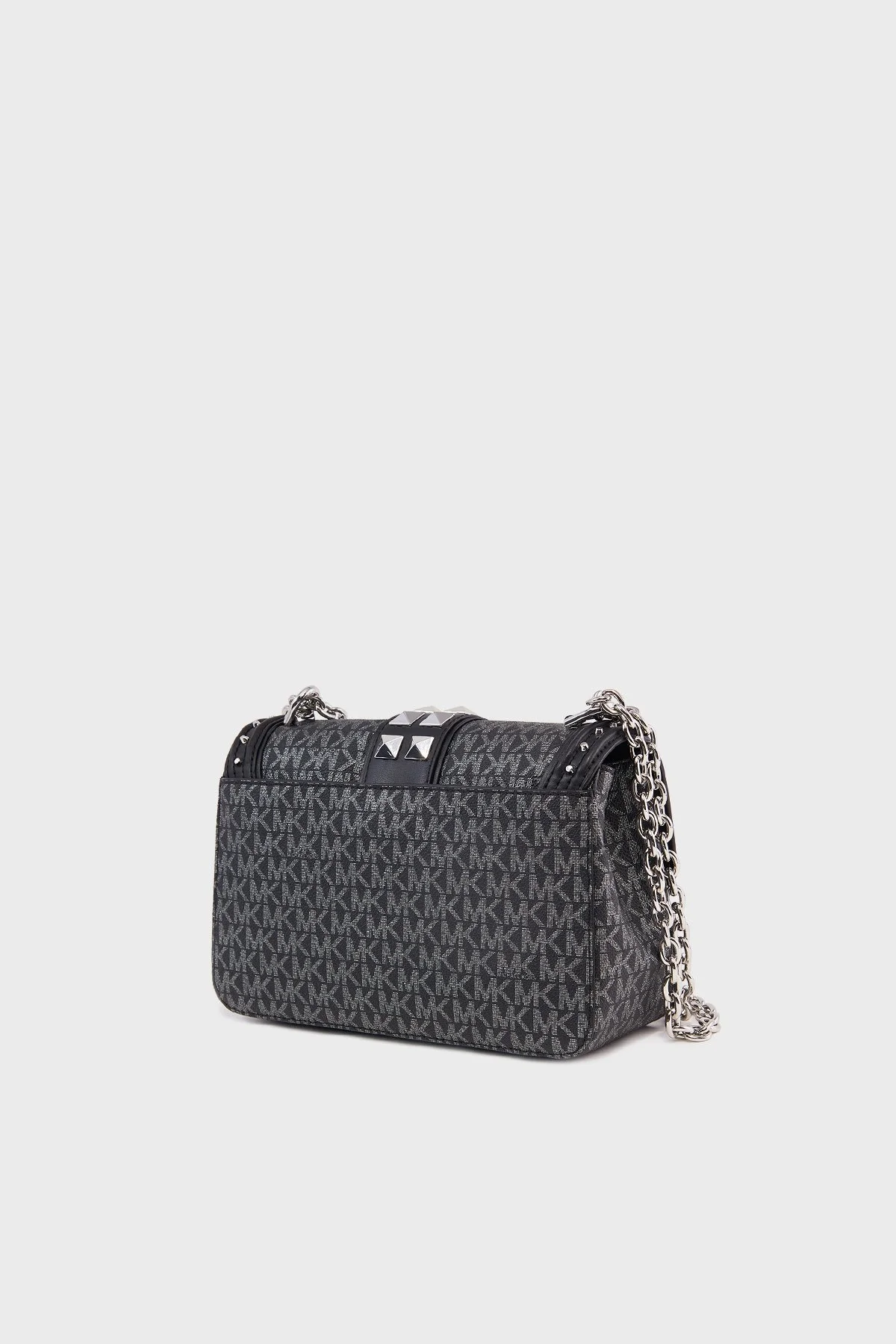 Michael Kors Zincir Askılı Deri 30F2S1SL7V023 Bayan Çanta 30F2S1SL7V 023 SİYAH - 3