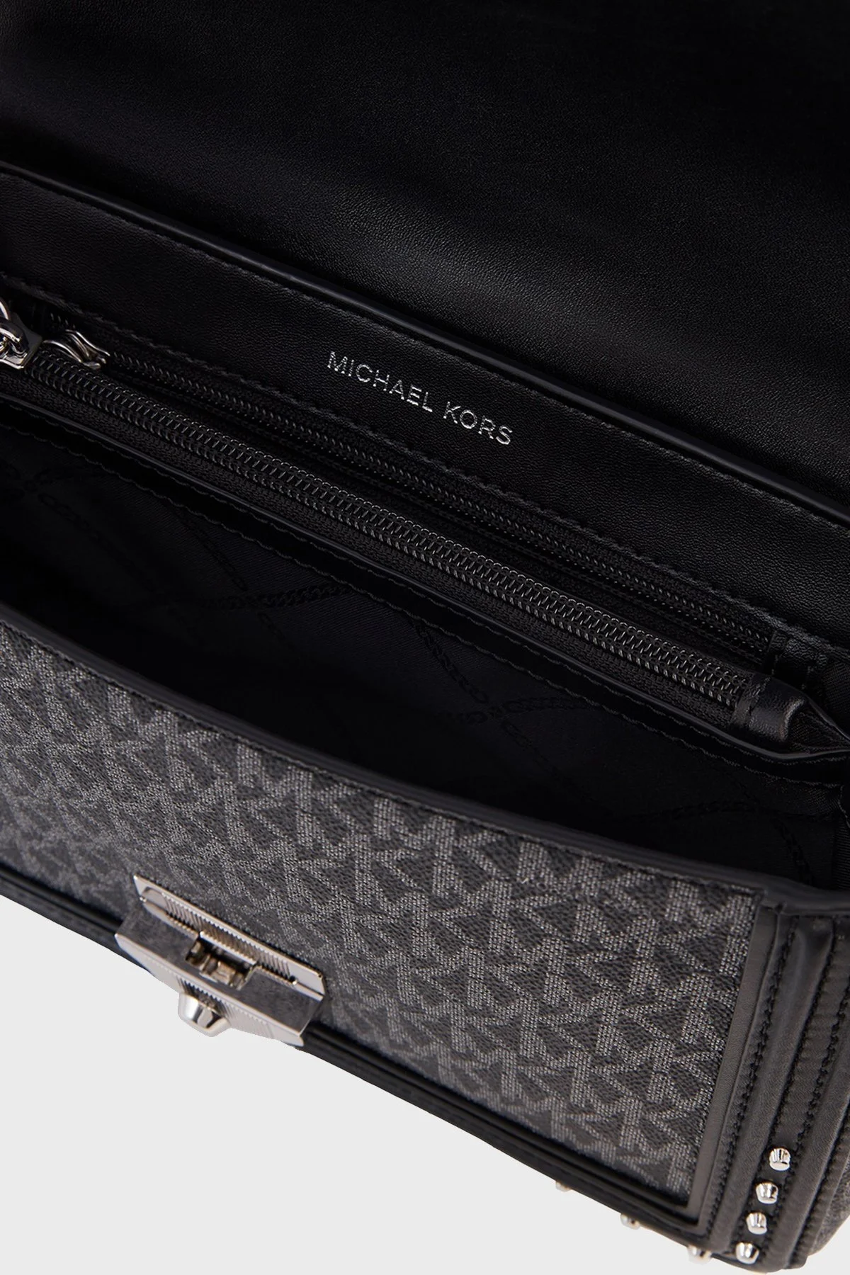 Michael Kors Zincir Askılı Deri 30F2S1SL7V023 Bayan Çanta 30F2S1SL7V 023 SİYAH - 4