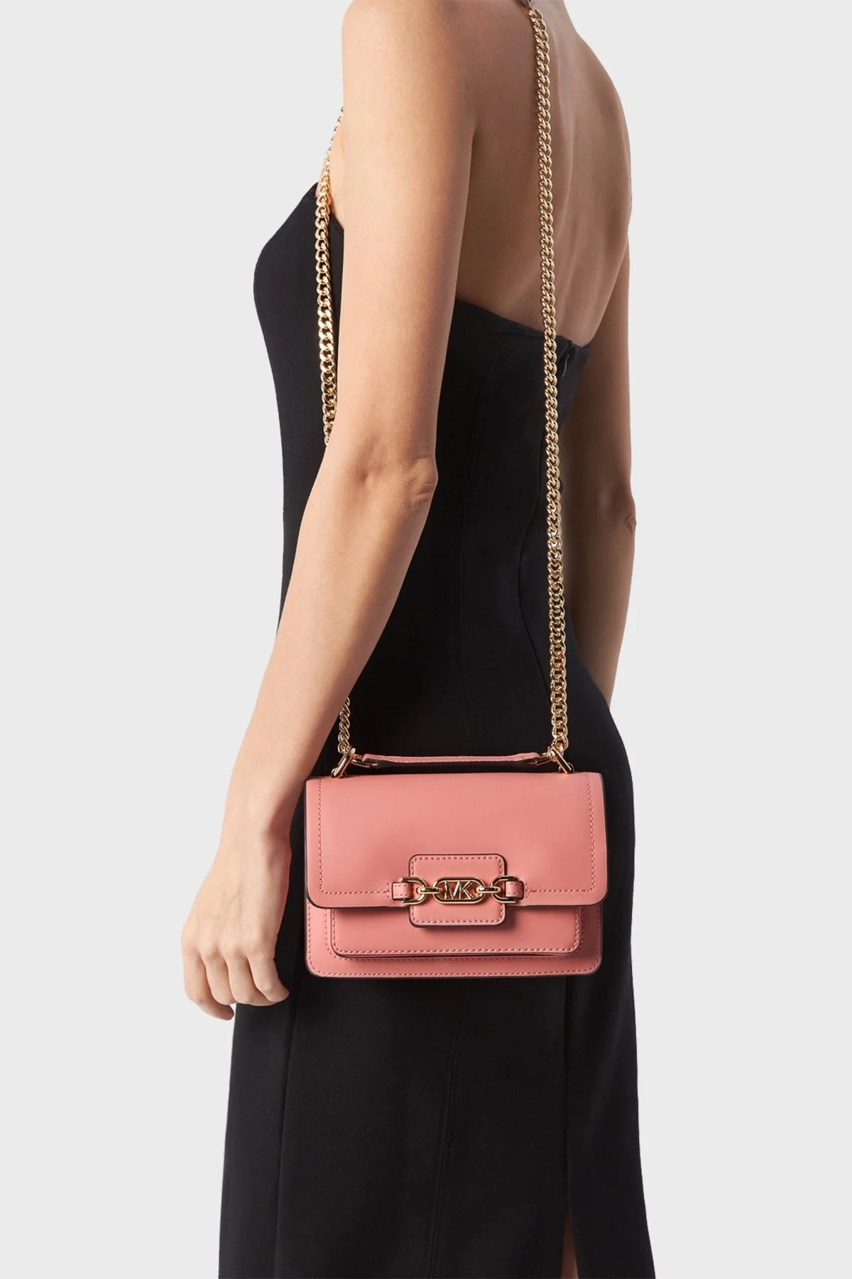 Michael Kors Zincir Askılı Hakiki Deri 32S2G7HC0L664 Bayan Çanta 32S2G7HC0L 664 PEMBE - 2