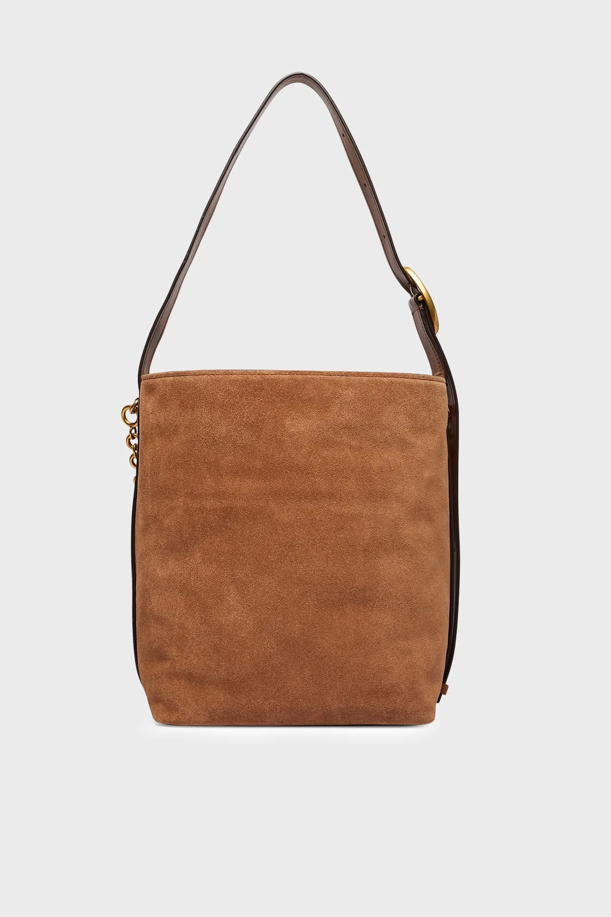 Michael Kors Zincir Detaylı Ayarlanabilir Askılı Süet 30T6AUEM8S230 Kadın Çanta 30T6AUEM8S 230 Taba - 3