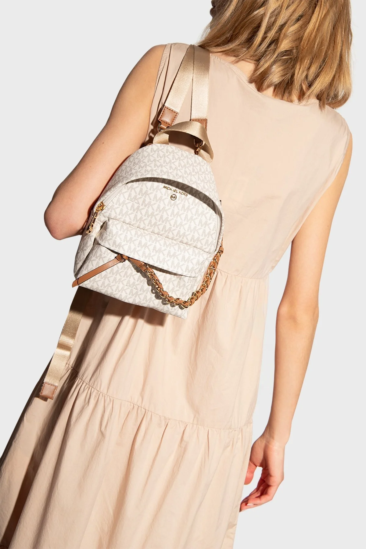 Michael Kors Zincir Detaylı Askılı Slater 30T0G04B0B149 Bayan Çanta 30T0G04B0B 149 VANİLYA - 2