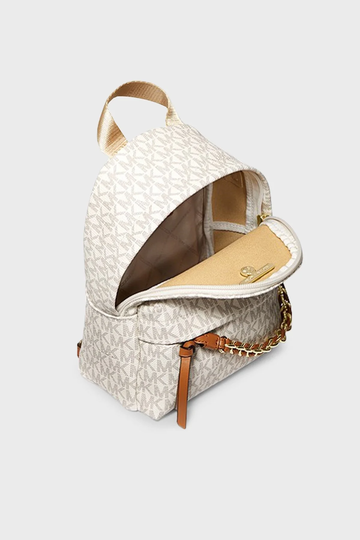 Michael Kors Zincir Detaylı Askılı Slater 30T0G04B0B149 Bayan Çanta 30T0G04B0B 149 VANİLYA - 6