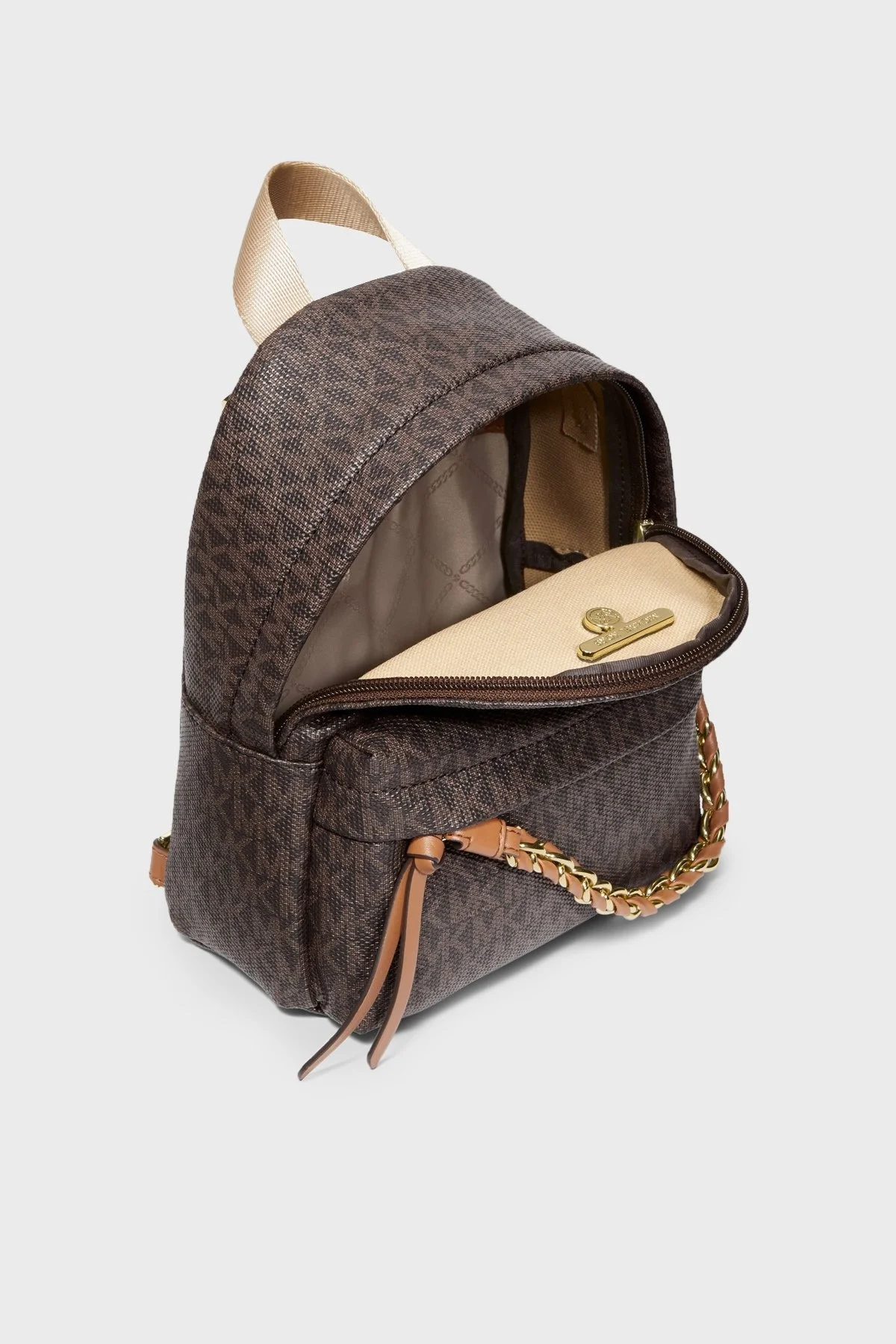 Michael Kors Zincir Detaylı Slater 30T0G04B0B252 Bayan Çanta 30T0G04B0B 252 KAHVE - 3