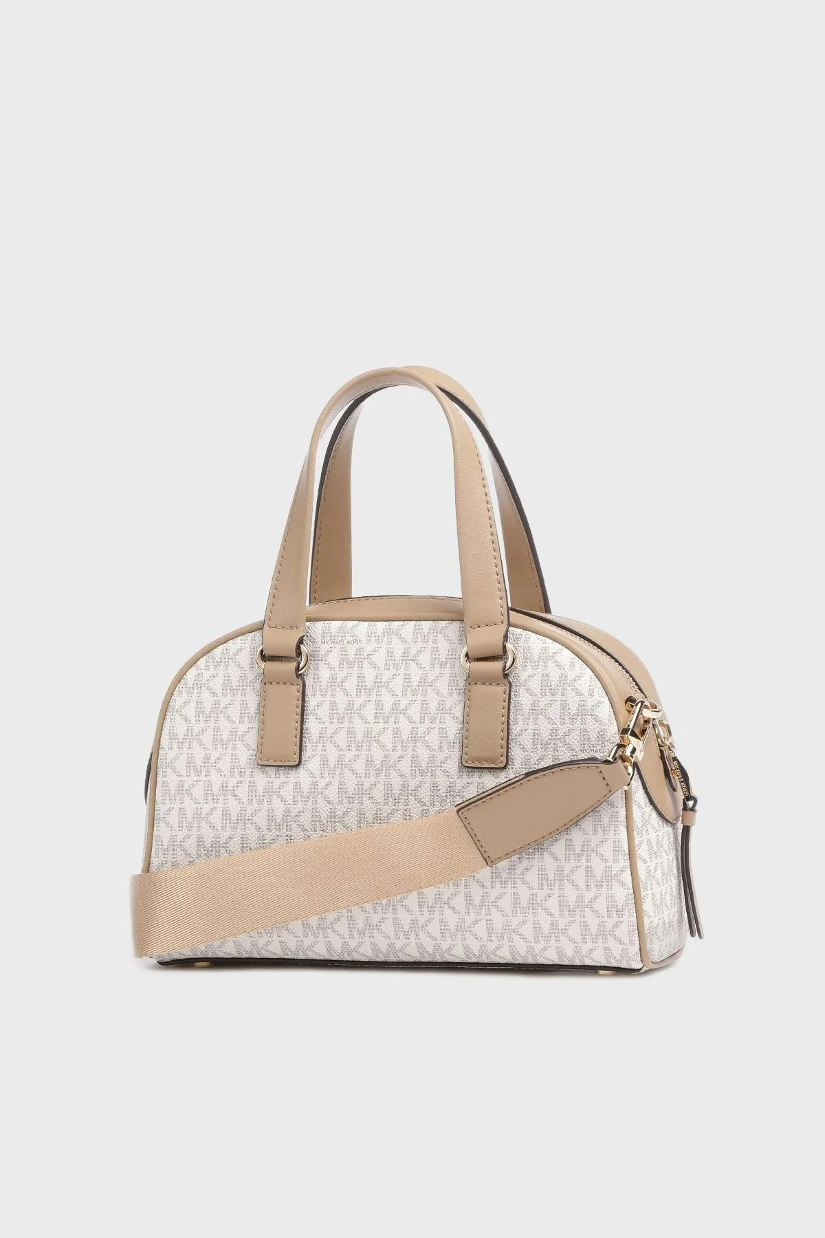 Michael Kors Zincir Detaylı Hakiki Deri 30F3G6WS1B170 Bayan Çanta 30F3G6WS1B 170 EKRU - 2