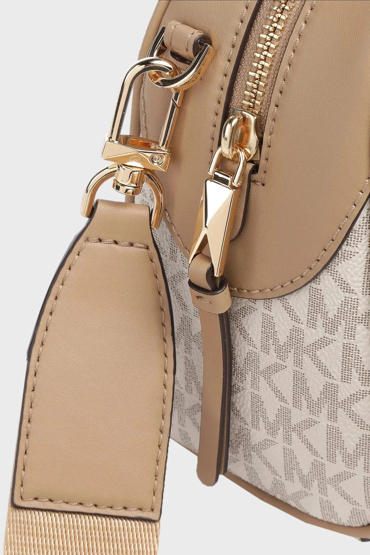 Michael Kors Zincir Detaylı Hakiki Deri 30F3G6WS1B170 Bayan Çanta 30F3G6WS1B 170 EKRU - 3