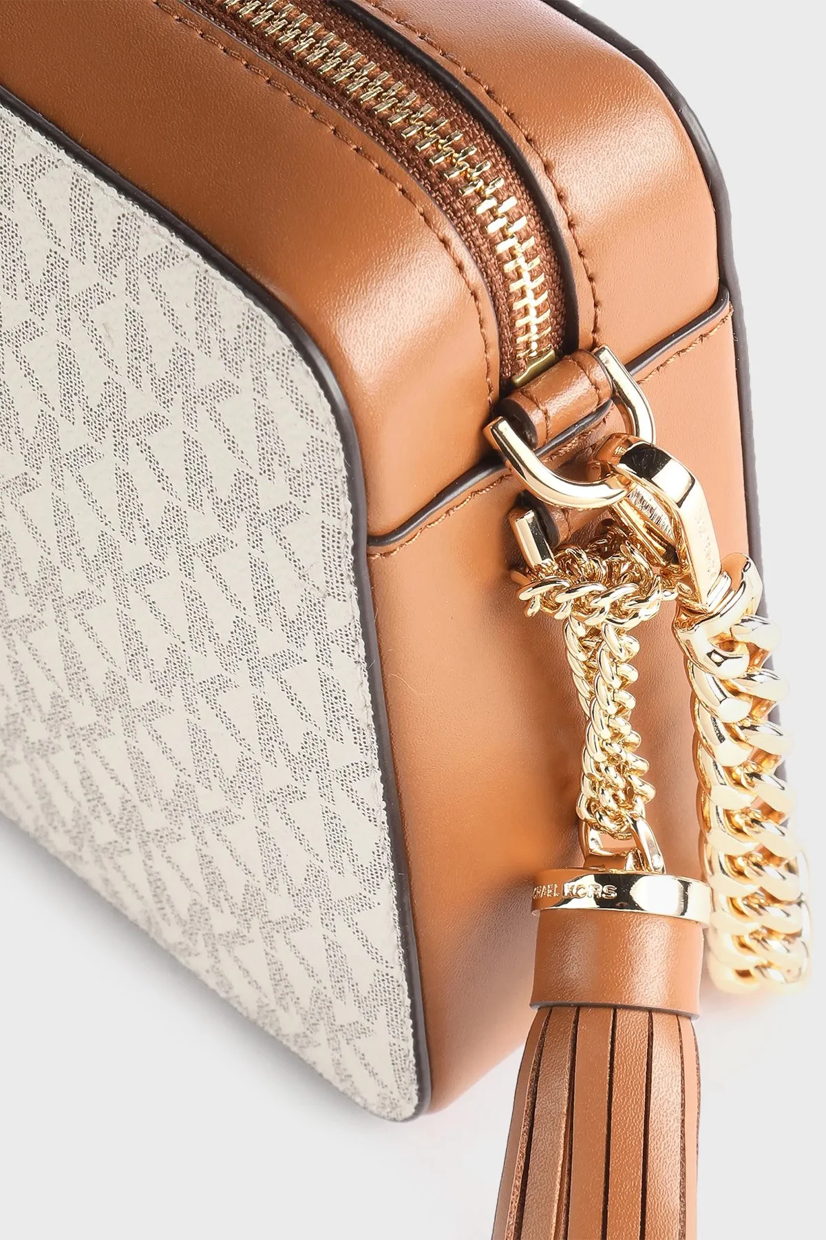 Michael Kors Zincirli Ayarlanabilir Omuz Askılı Jet Set Bayan Çanta 32F8GF5M2B 150 VANİLYA - 9