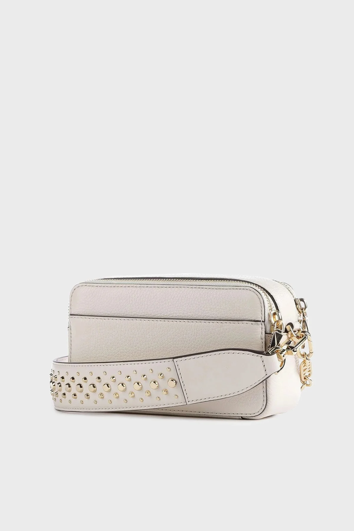 Michael Kors Zincirli Çıkarılabilir Omuz Askılı Deri 32F3GJ6C1L289 Bayan Çanta 32F3GJ6C1L 289 EKRU - 2