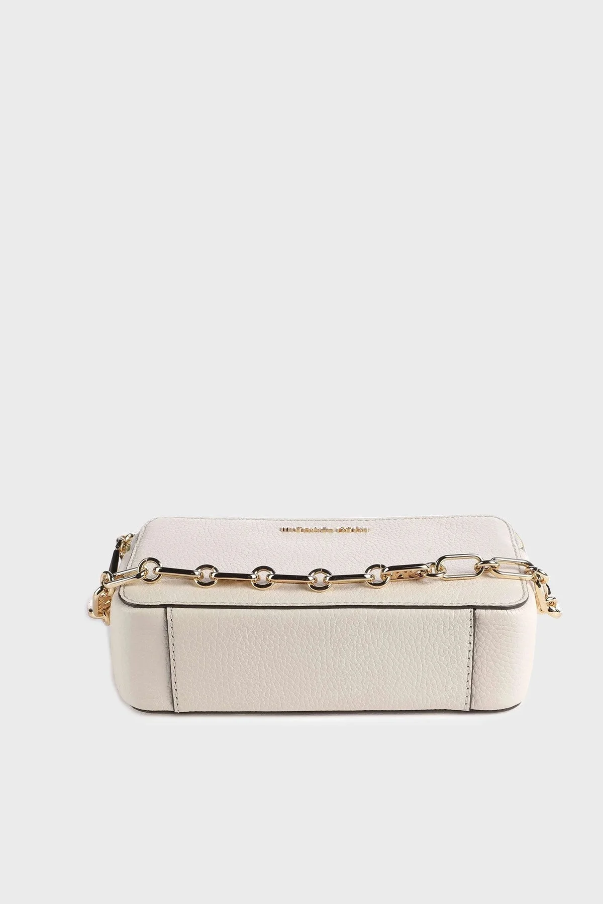 Michael Kors Zincirli Çıkarılabilir Omuz Askılı Deri 32F3GJ6C1L289 Bayan Çanta 32F3GJ6C1L 289 EKRU - 3