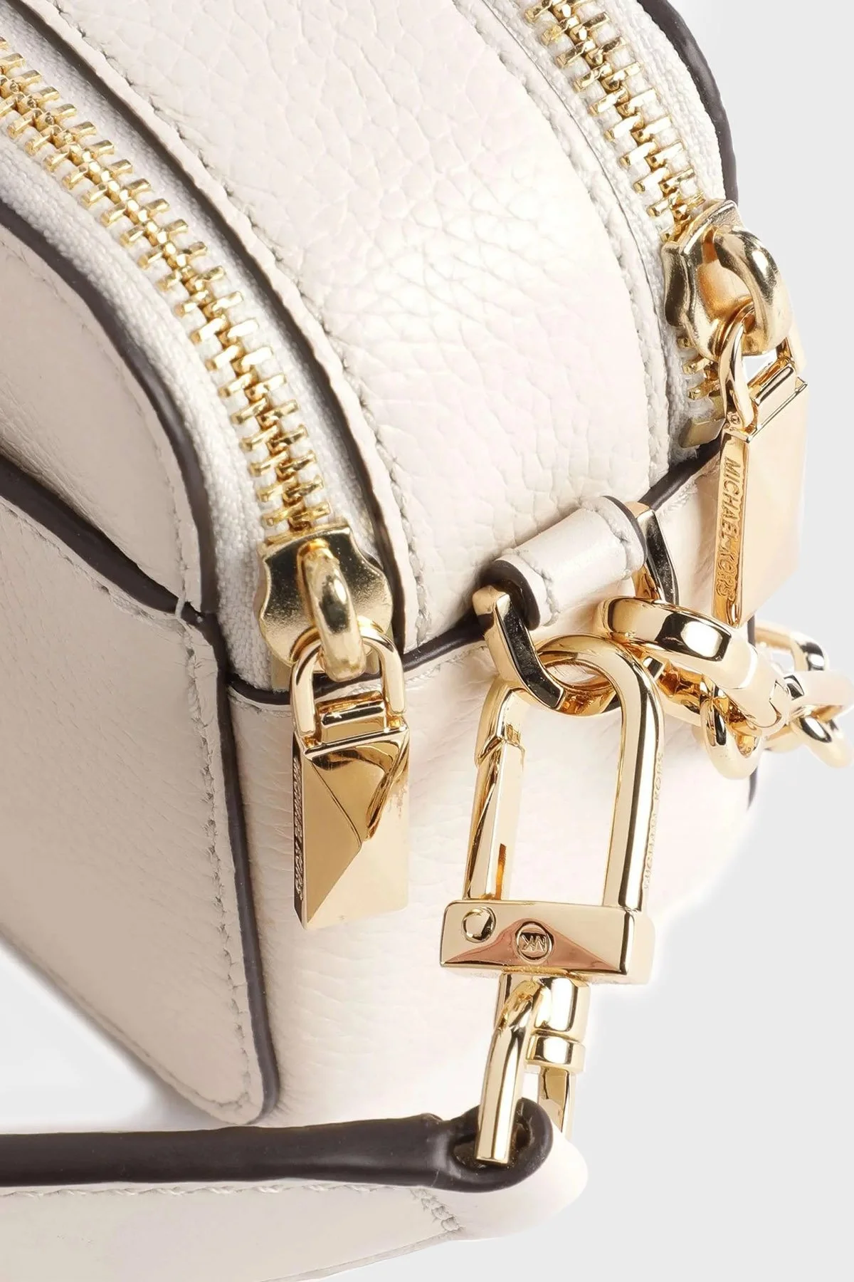 Michael Kors Zincirli Çıkarılabilir Omuz Askılı Deri 32F3GJ6C1L289 Bayan Çanta 32F3GJ6C1L 289 EKRU - 5