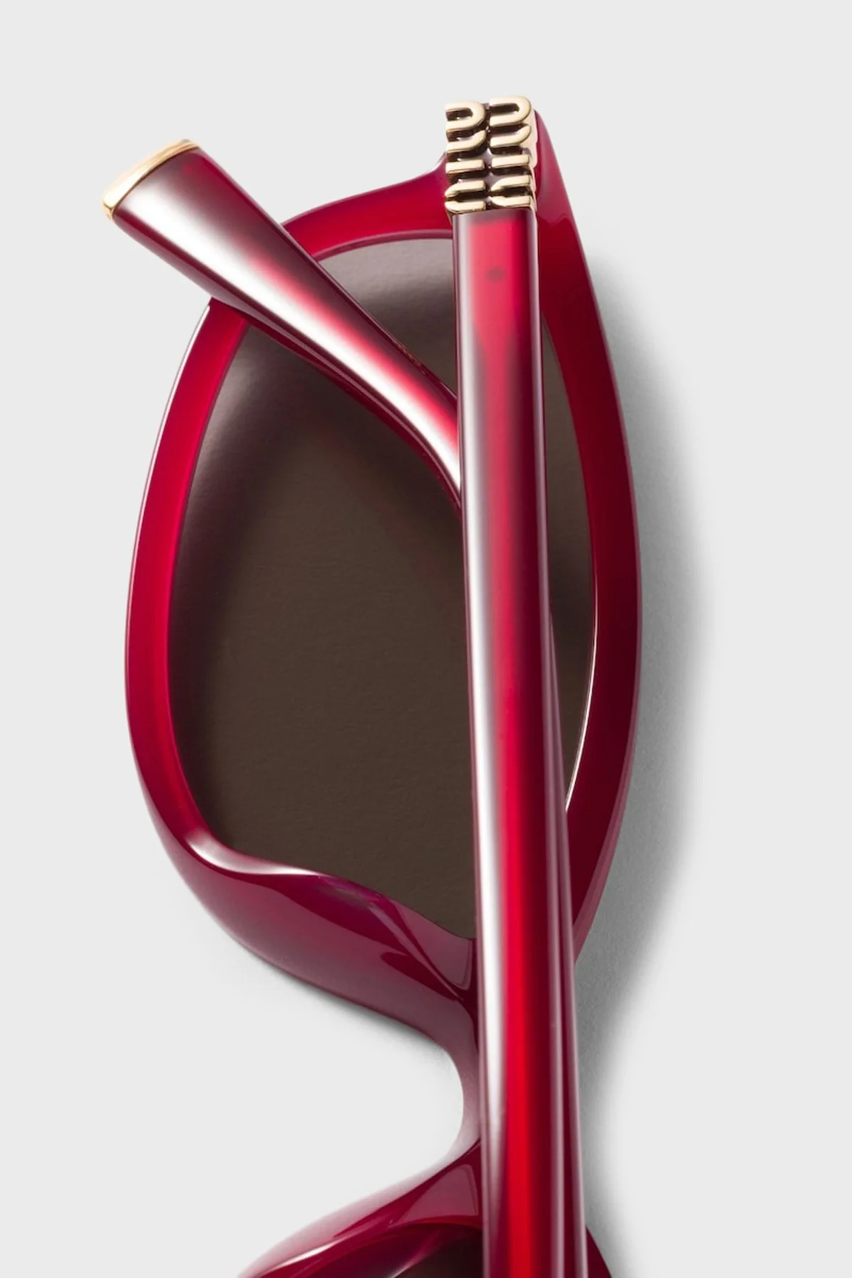 Mıu Mıu Asimetrik Güneş Kadın Gözlük 0MUA06S 21I80Q 54 BORDO - 7