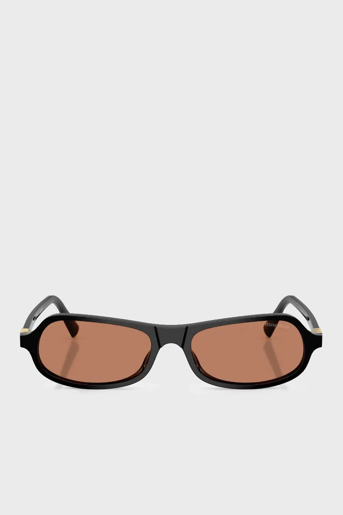 Mıu Mıu Asimetrik Güneş Kadın Gözlük 0MUB10S U16K90Q 55 SİYAH - 3