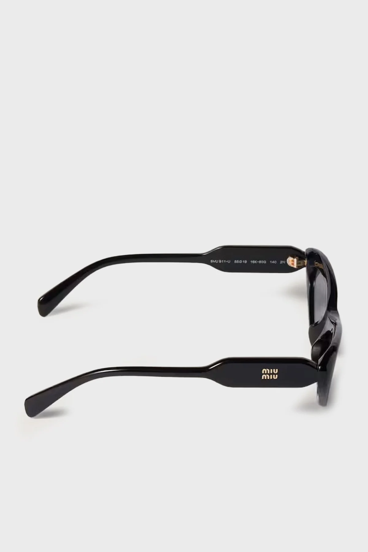 Mıu Mıu Cat Eye Güneş Kadın Gözlük 0MUB11S U16K80Q 55 SİYAH - 2