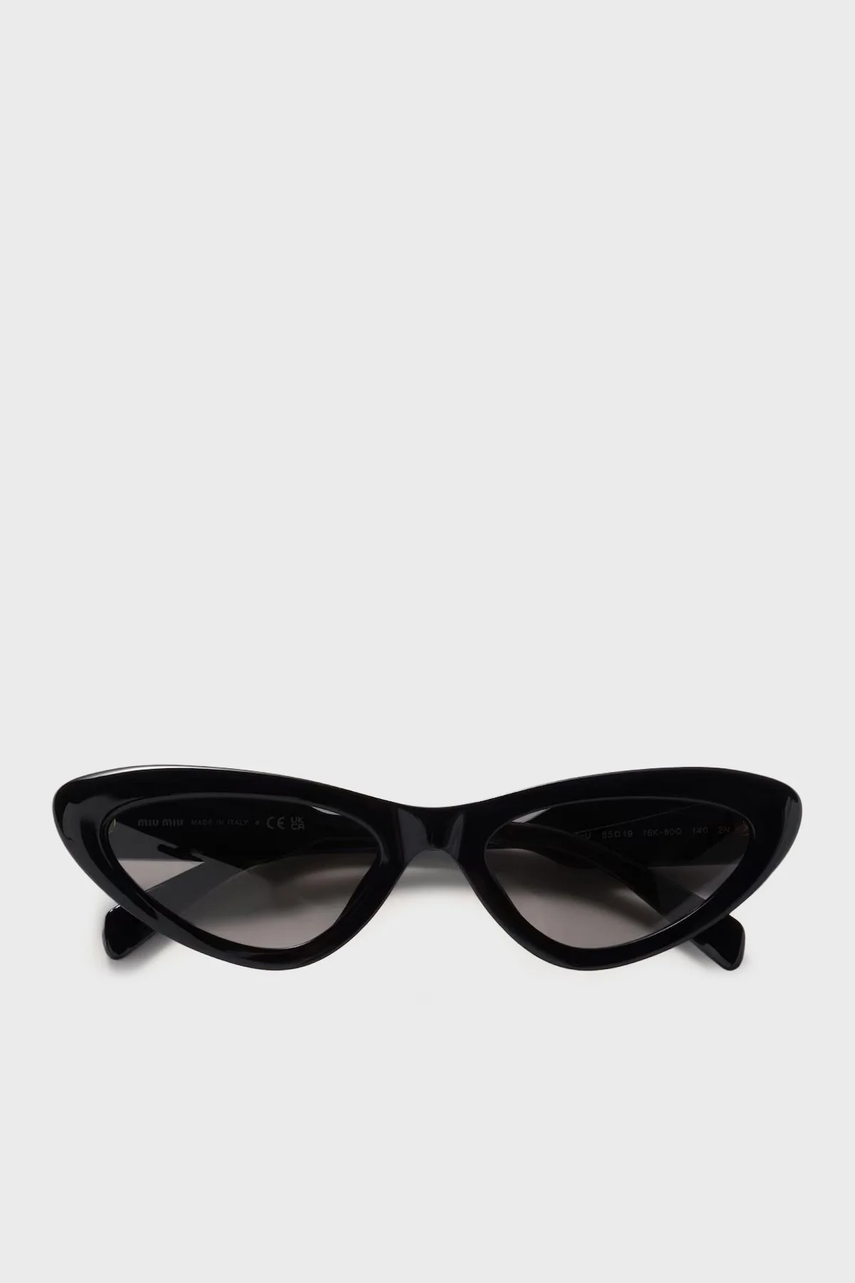 Mıu Mıu Cat Eye Güneş Kadın Gözlük 0MUB11S U16K80Q 55 SİYAH - 4