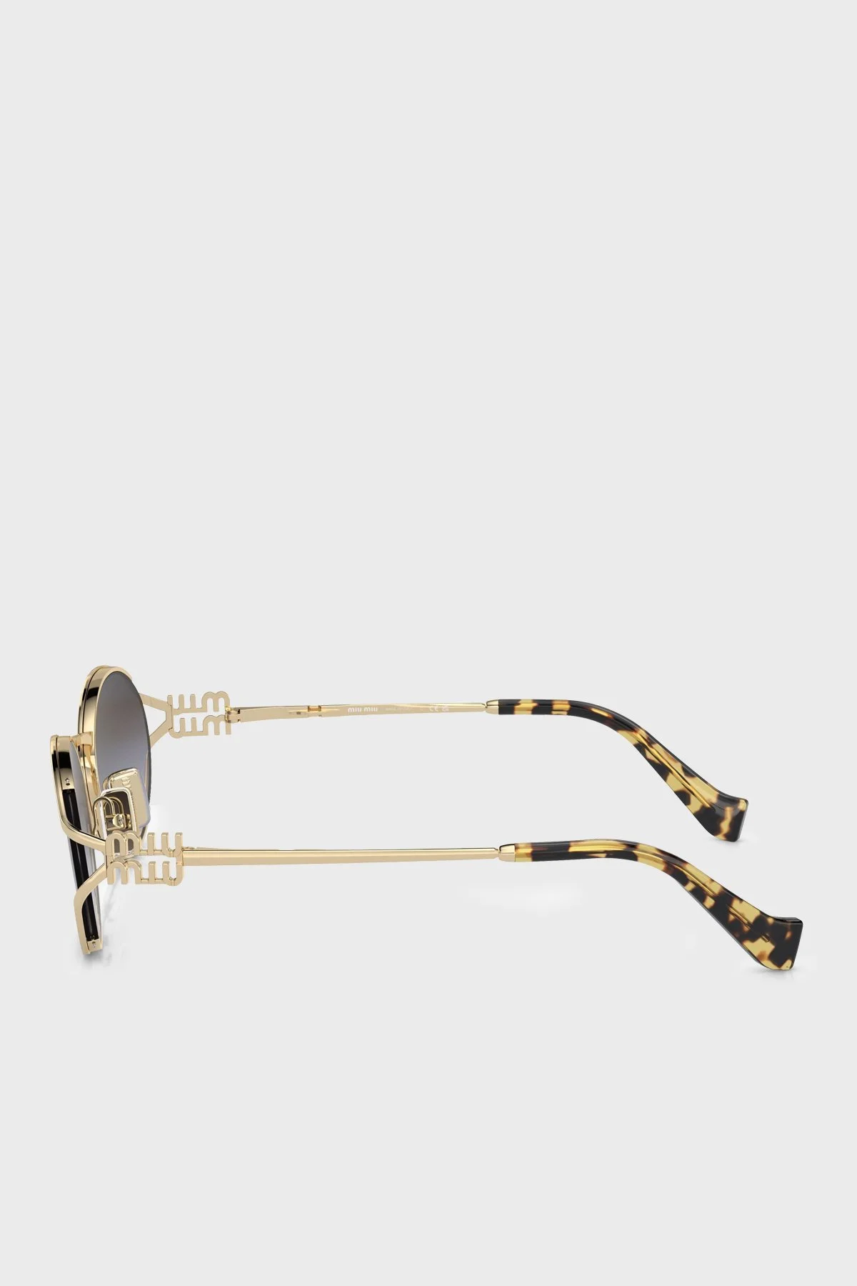 Miu Miu Logo Detaylı Bayan Gözlük 0MU52YS ZVN5D1 54 Altın - 2