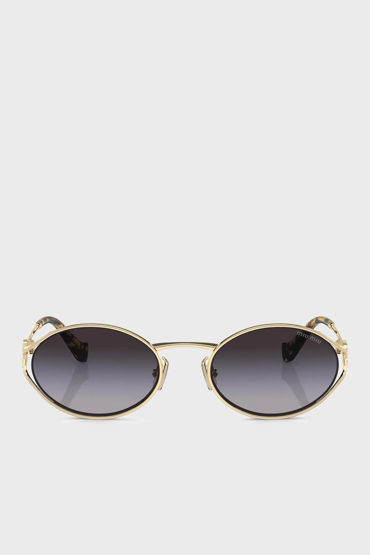 Miu Miu Logo Detaylı Bayan Gözlük 0MU52YS ZVN5D1 54 Altın - 3