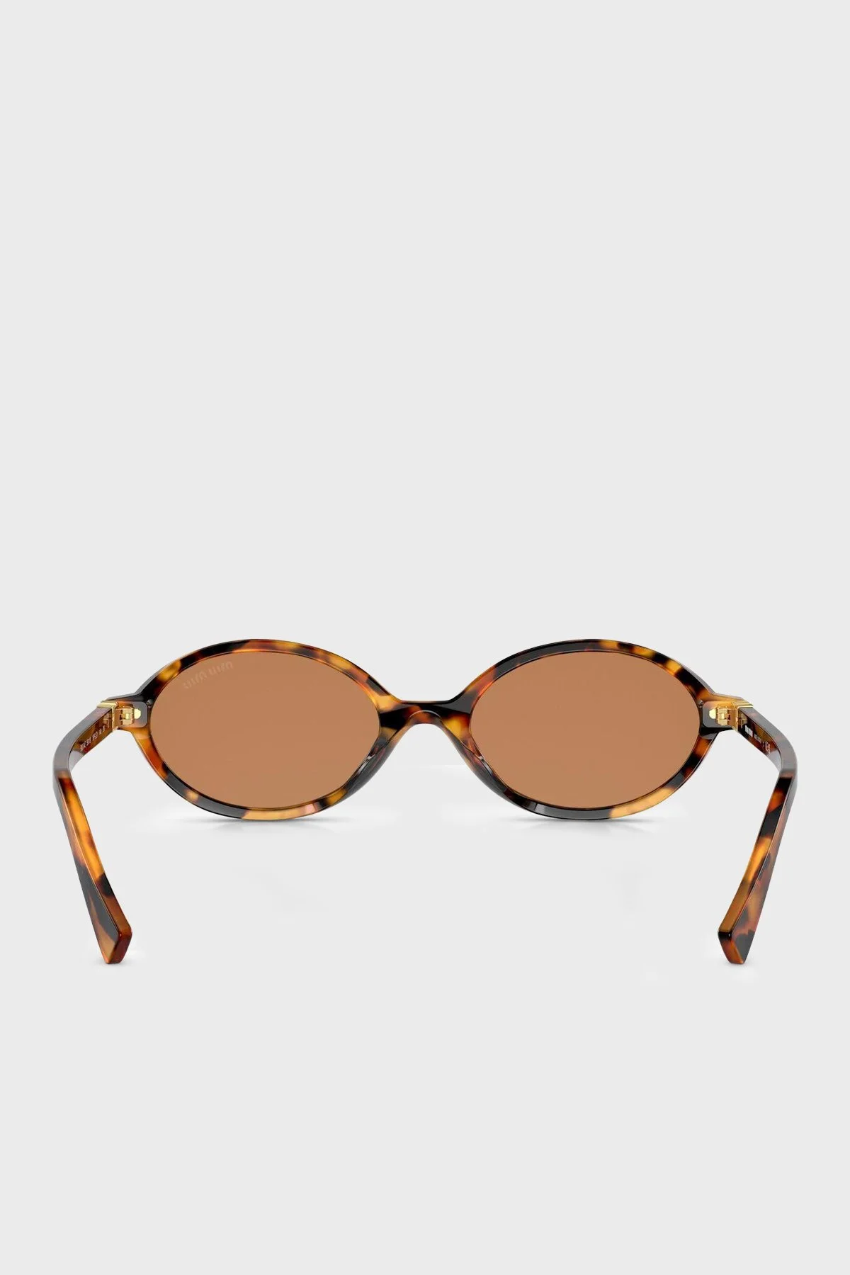 Miu Miu Logo Detaylı Güneş Bayan Gözlük 0MU 04ZS 19P2Z1 50 Kaplumbağa kabuğu - 6