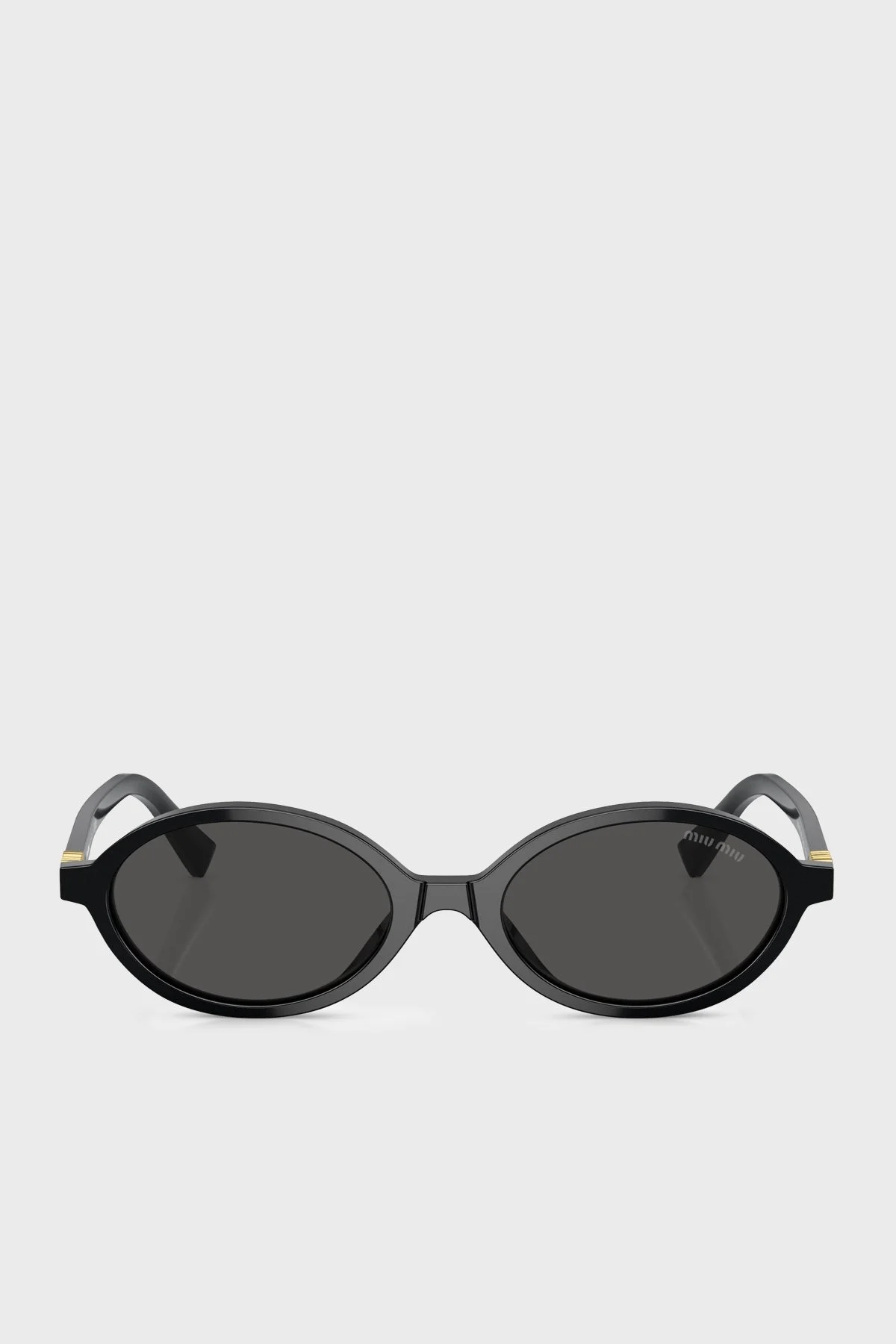 Miu Miu Logo Detaylı Güneş Bayan Gözlük 0MU 04ZS 1AB5S0 50 Siyah - 3