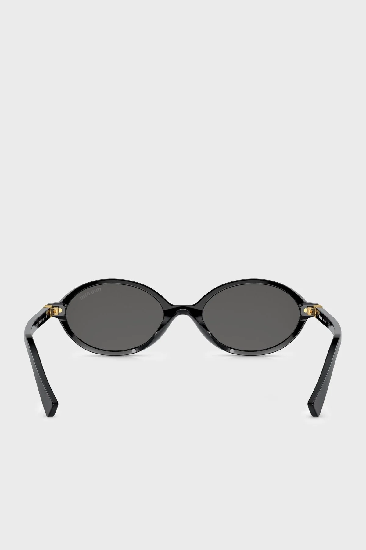 Miu Miu Logo Detaylı Güneş Bayan Gözlük 0MU 04ZS 1AB5S0 50 Siyah - 4
