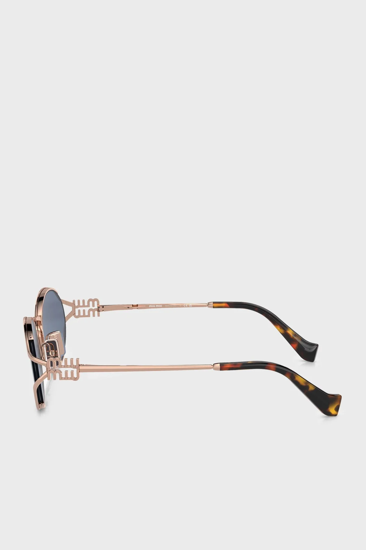 Miu Miu Logo Detaylı Güneş Bayan Gözlük 0MU 52YS ZVF1V1 54 Altın - 4