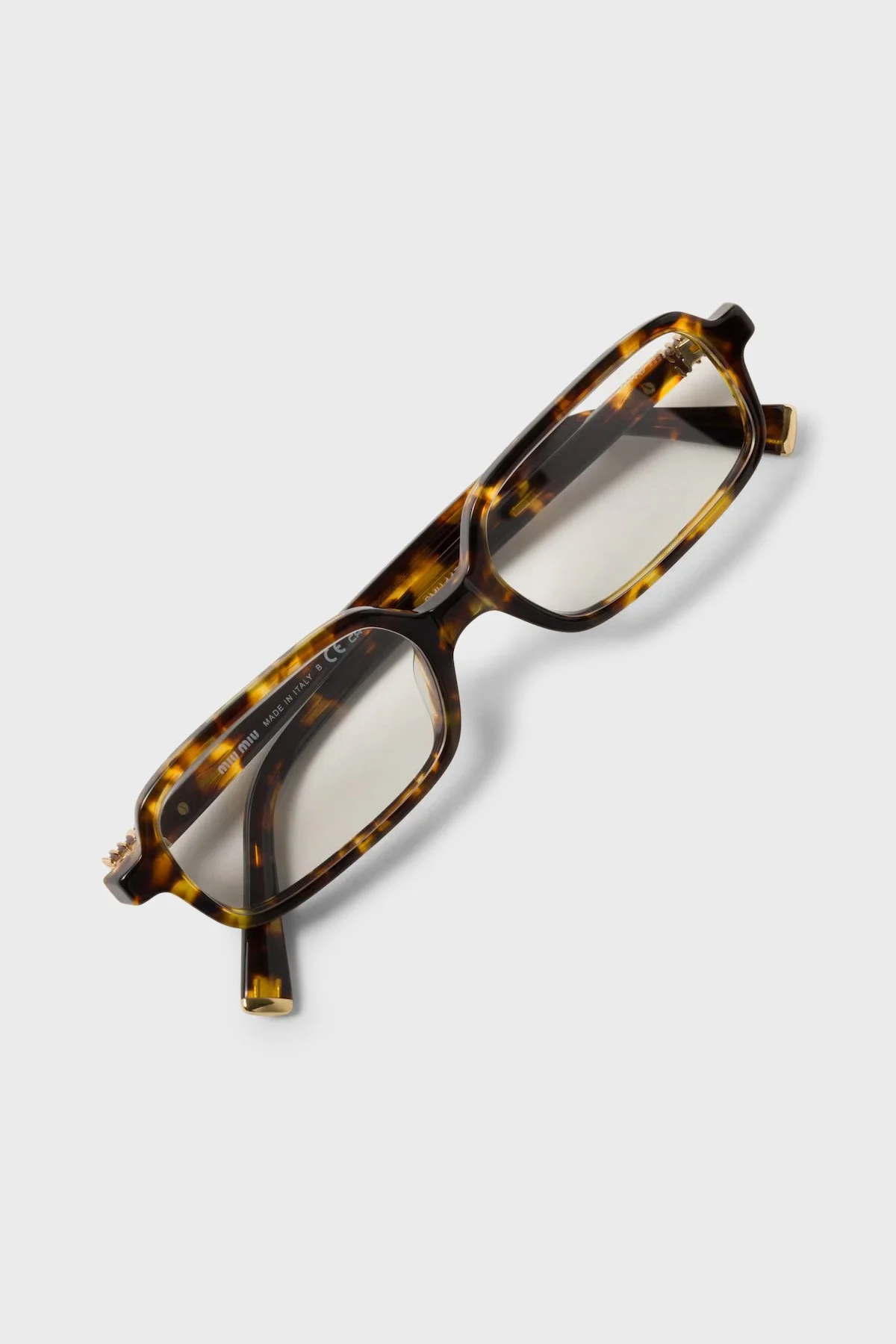 Miu Miu Logolu Güneş Bayan Gözlük 0MU 11ZS 14L08N 51 Kahve - 5