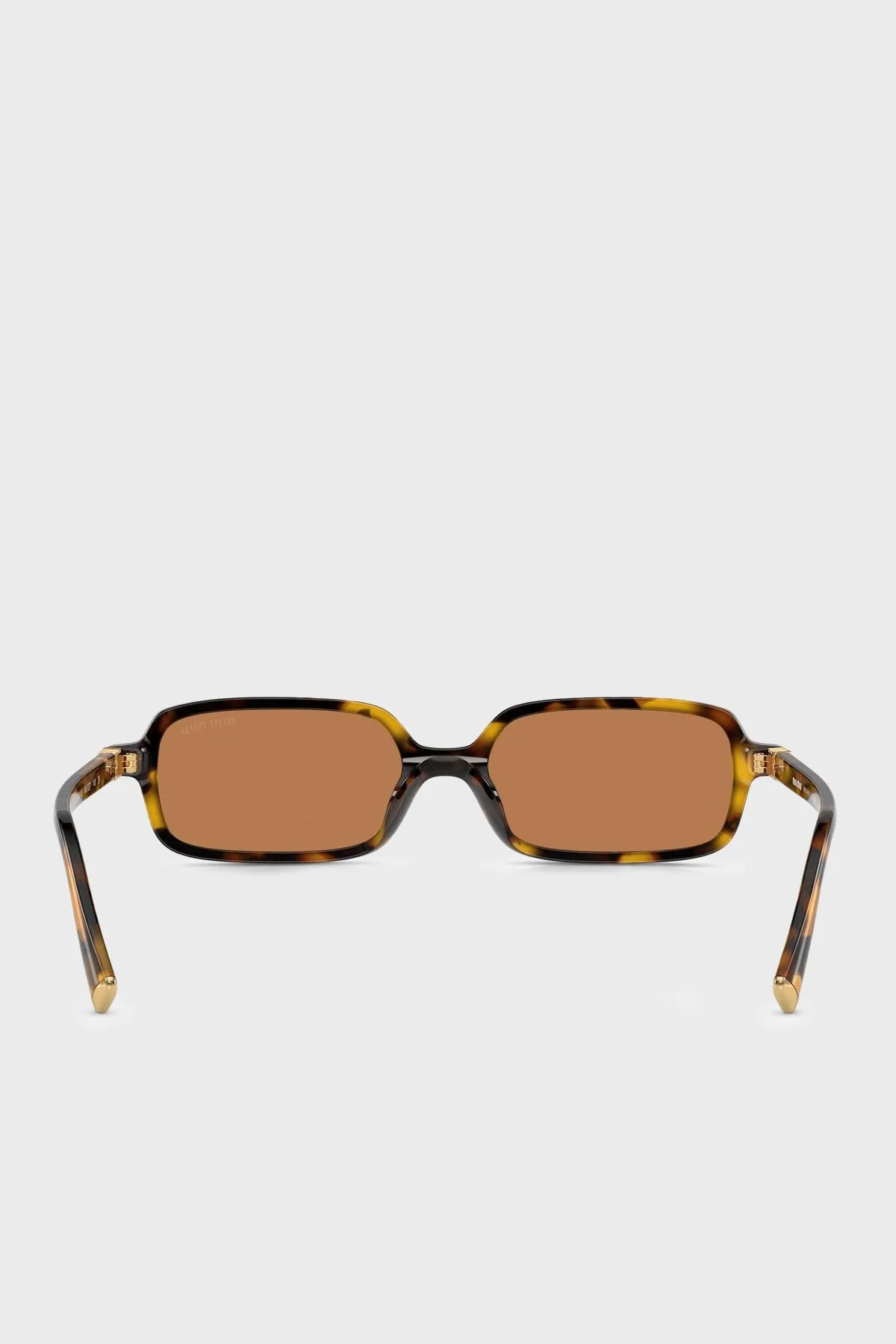 Miu Miu Logolu Güneş Bayan Gözlük 0MU 11ZS VAU2Z1 51 Kahve - 4