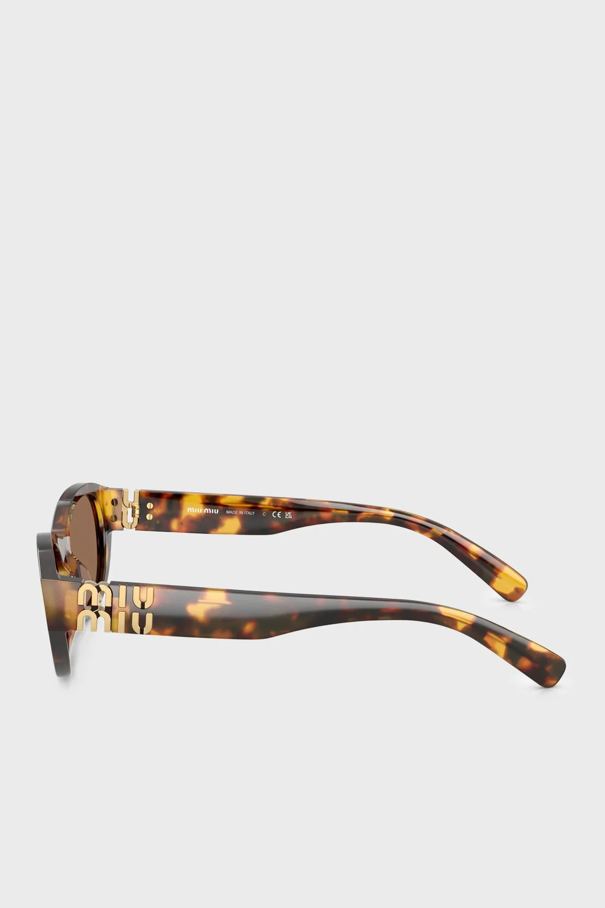 Miu Miu Logolu Güneş Bayan Gözlük 0MU A03S 14L60M 53 Kahve - 2