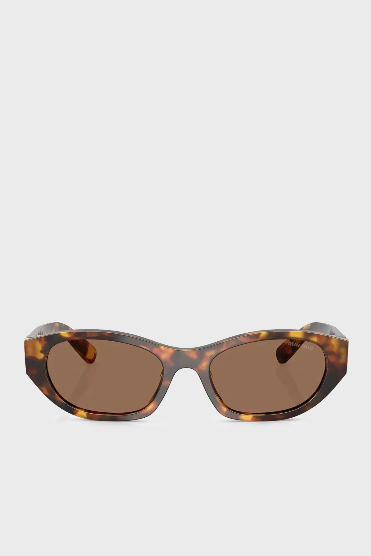 Miu Miu Logolu Güneş Bayan Gözlük 0MU A03S 14L60M 53 Kahve - 4