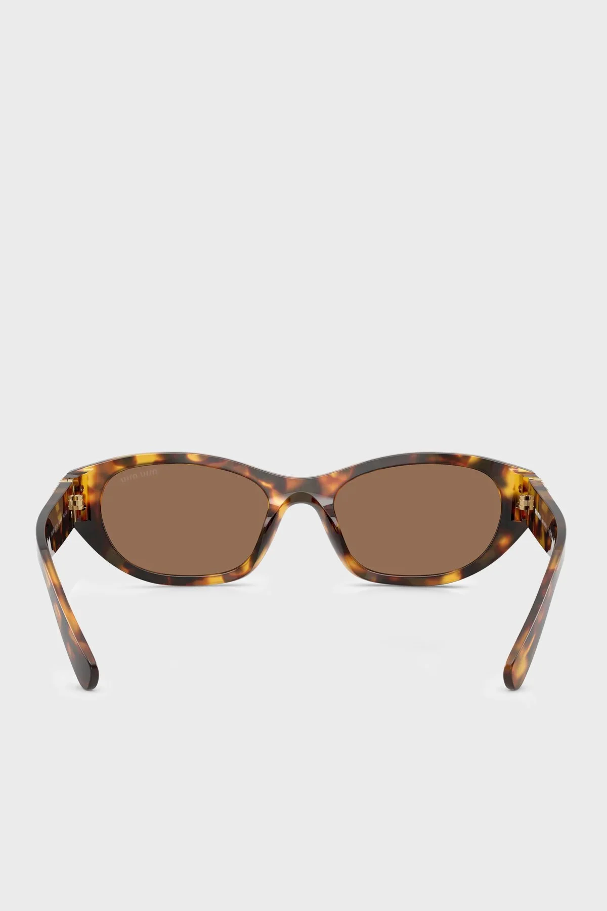 Miu Miu Logolu Güneş Kadın Gözlük 0MU A03S 14L60M 53 Kahve - 3