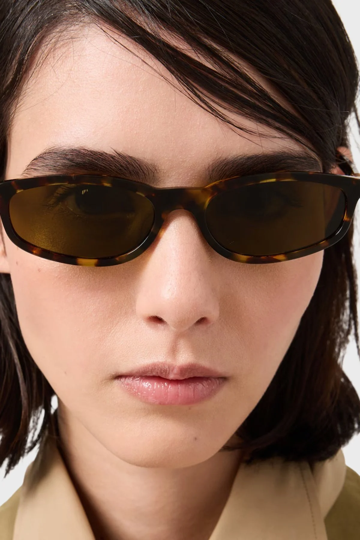 Miu Miu Logolu Güneş Bayan Gözlük 0MU A06S 14L09Z 54 Kahve - 3