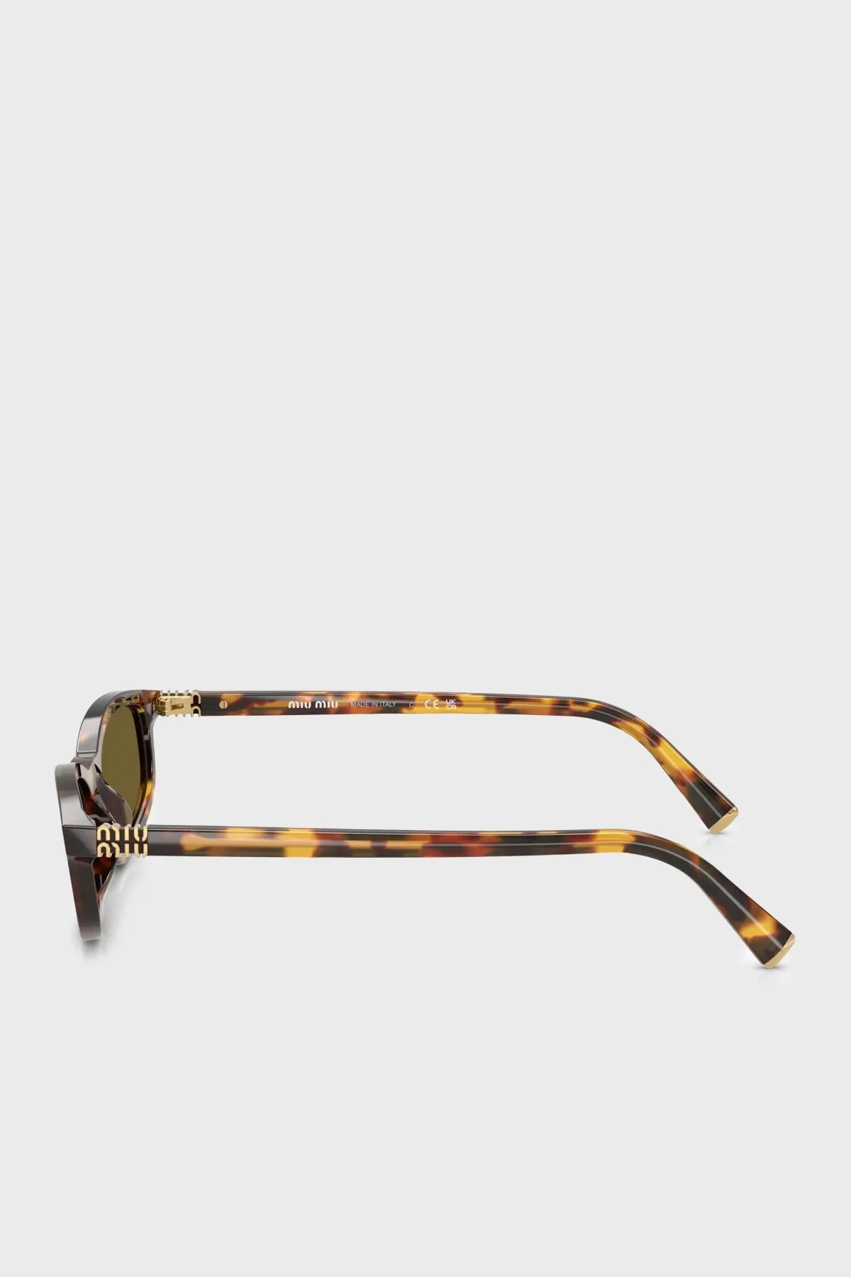 Miu Miu Logolu Güneş Bayan Gözlük 0MU A06S 14L09Z 54 Kahve - 4