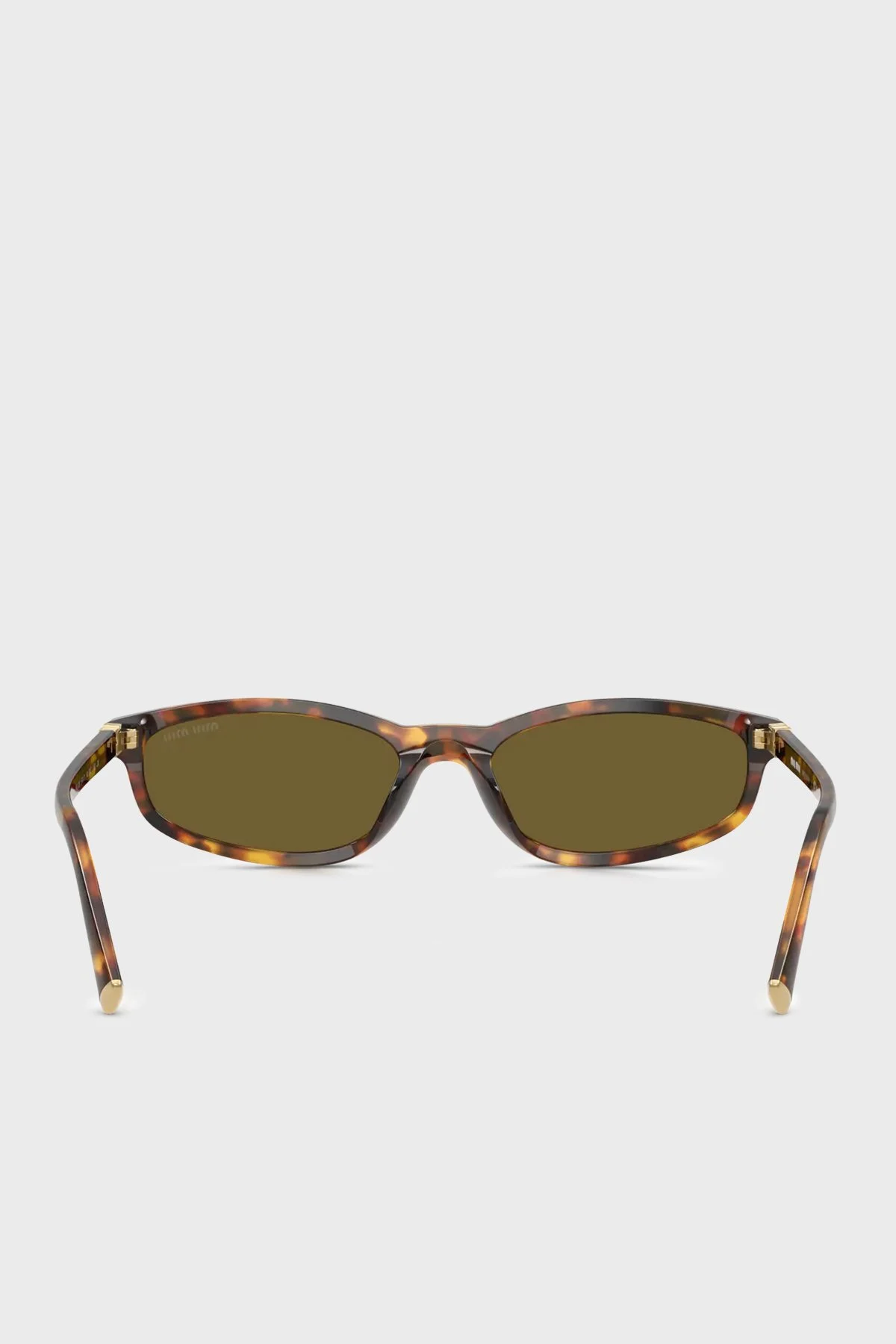 Miu Miu Logolu Güneş Bayan Gözlük 0MU A06S 14L09Z 54 Kahve - 5