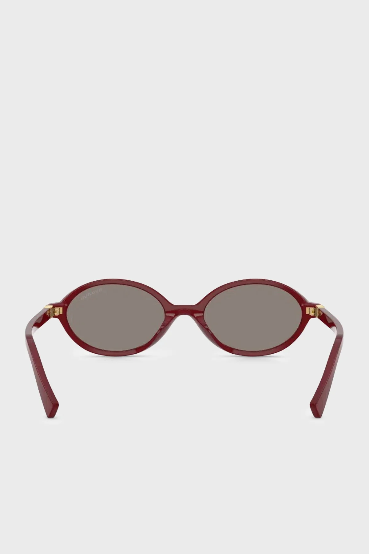 Mıu Mıu Oval Güneş Kadın Gözlük 0MU04ZS 21I80Q 50 BORDO - 3