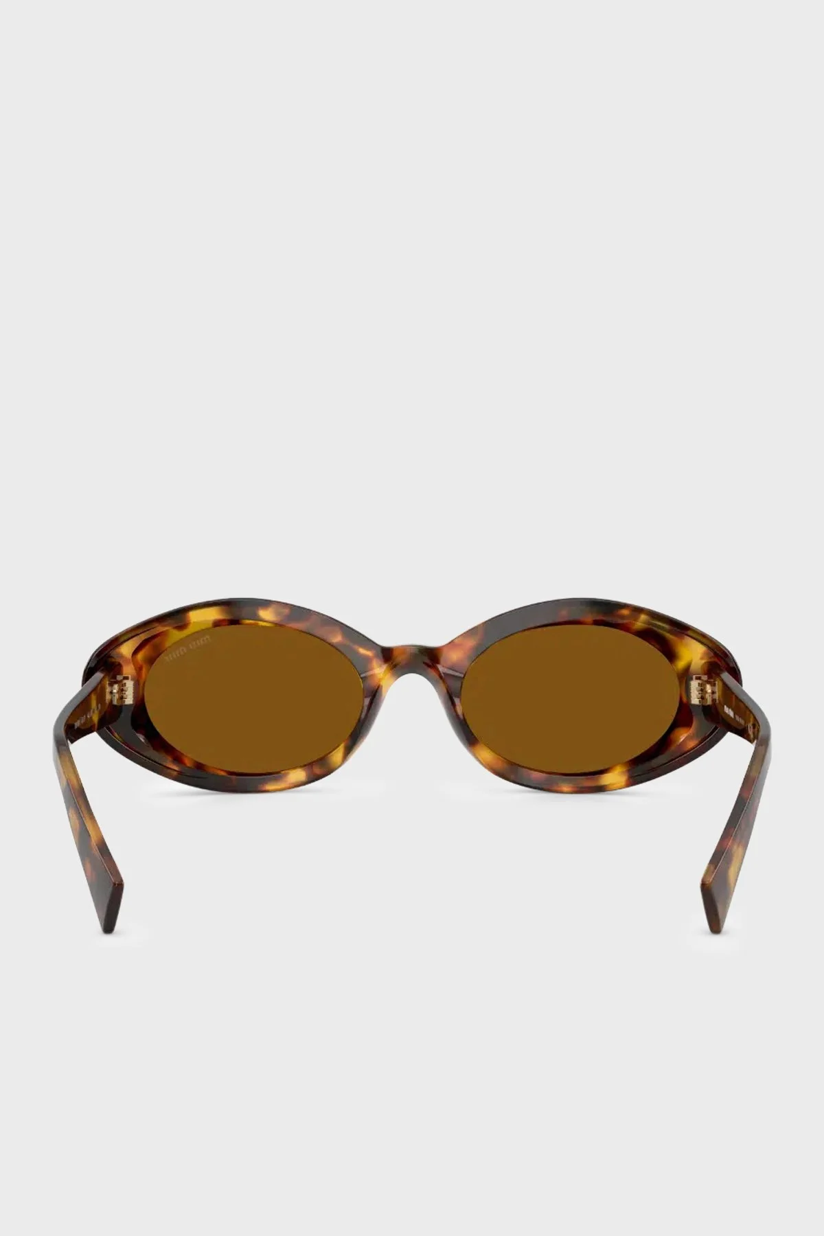 Mıu Mıu Oval Güneş Kadın Gözlük 0MUB09S 14L20V 52 KAHVE - 3