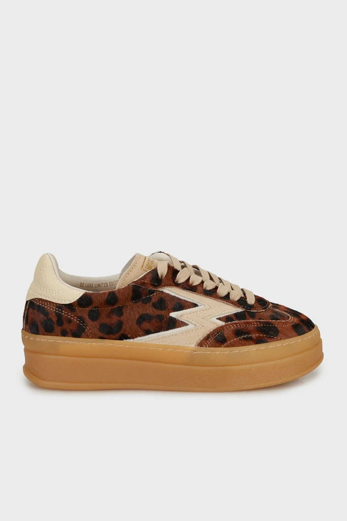 Moaconcept Leopar Desenli Deri Sneaker Bayan Ayakkabı MG653CO1 LEOPAR - 1