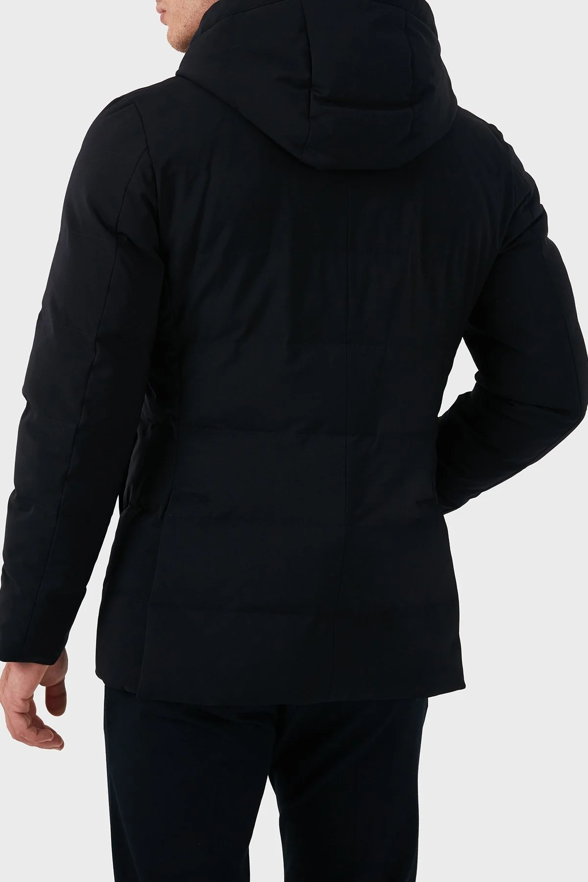 Montecore Regular Fit Astarlı Çıkarılabilir Kapüşonlu Su Geçirmez Erkek Mont F07MUCX581 185 89 LACİVERT - 2