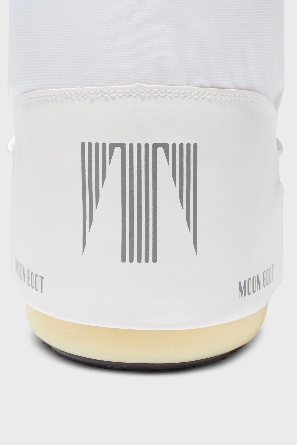 Moon Boot Logolu Bağcıklı Su İtici Bayan Kar Botu 80D1400440 A001 BEYAZ - 4